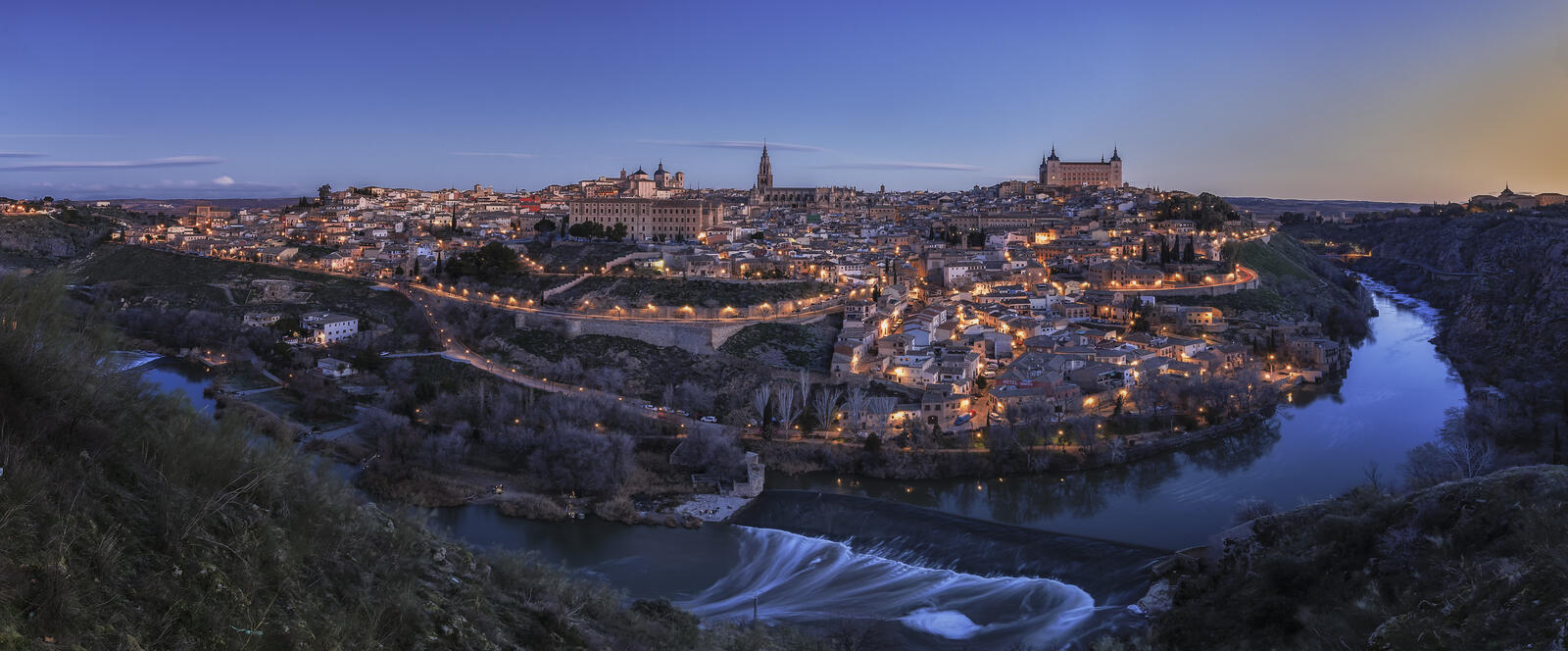 Обои Toledo Испания город на рабочий стол