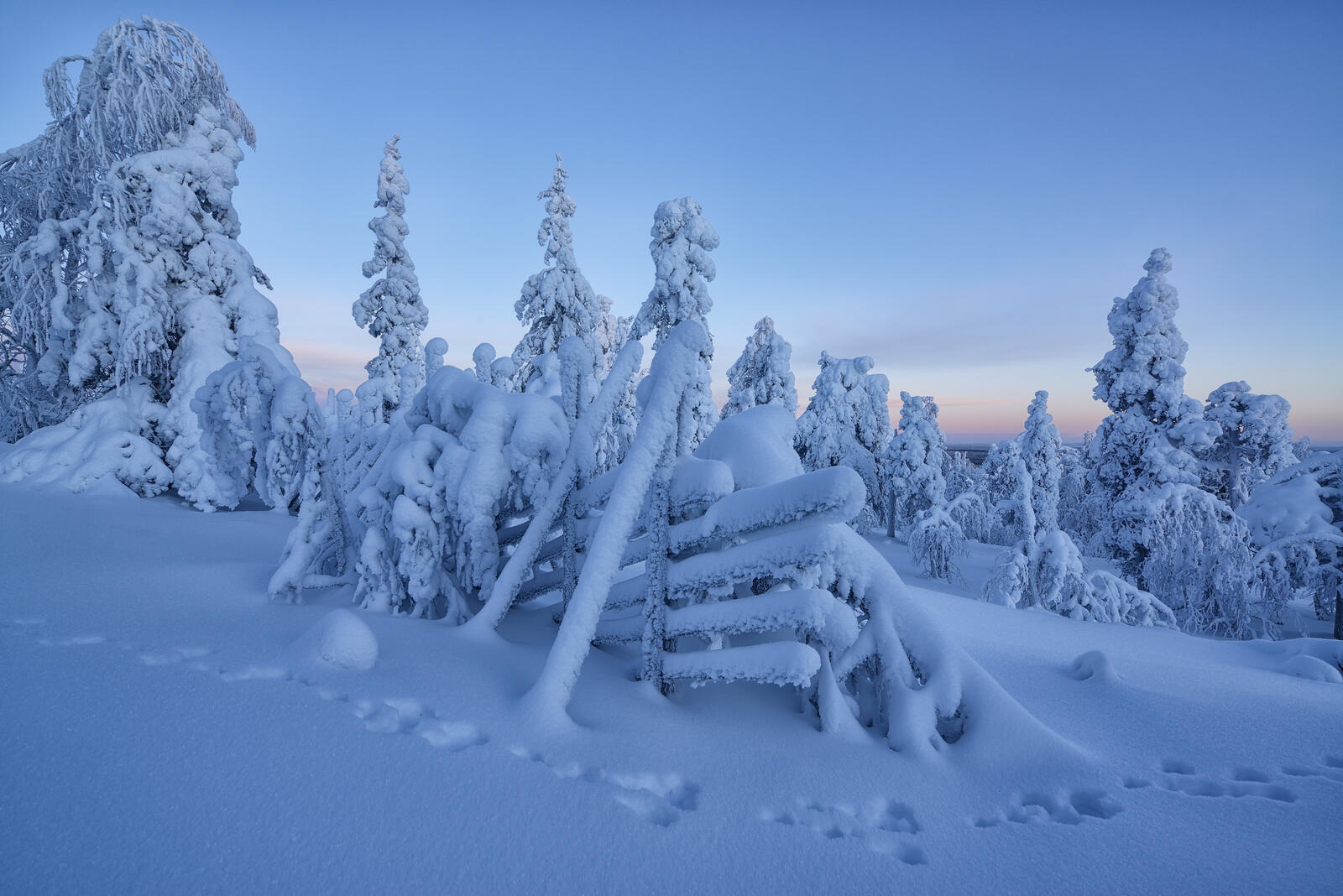 Обои снег Финляндия сугробы на рабочий стол