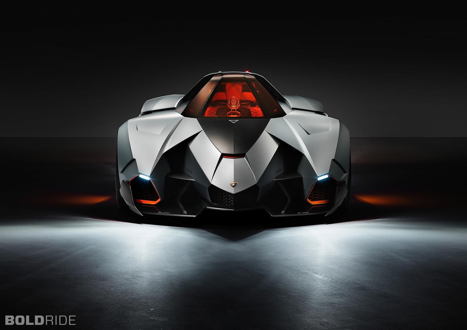 Wallpapers lamborghini selfie view from front concept design on the desktop