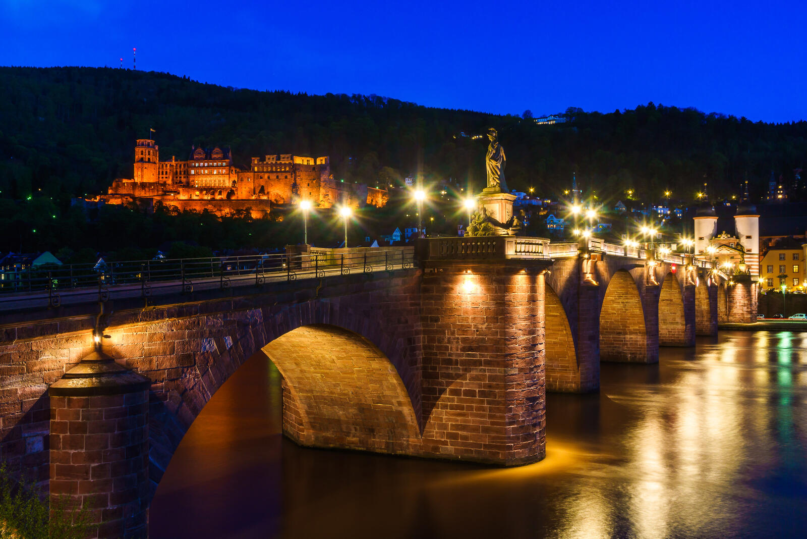 Free photo Bridge in Heidelberg