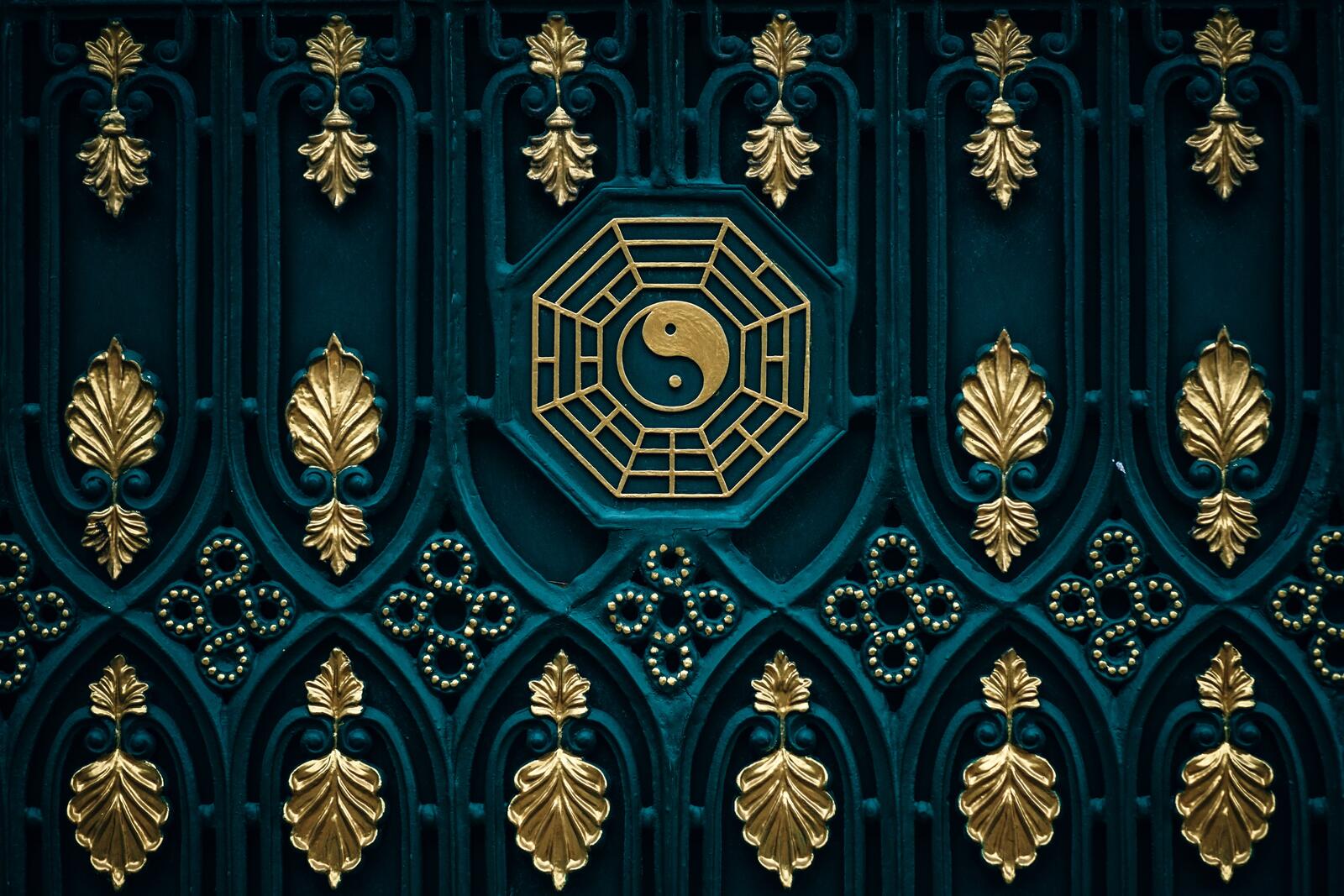 Wallpapers Yin and Yang Yin Yang texture on the desktop