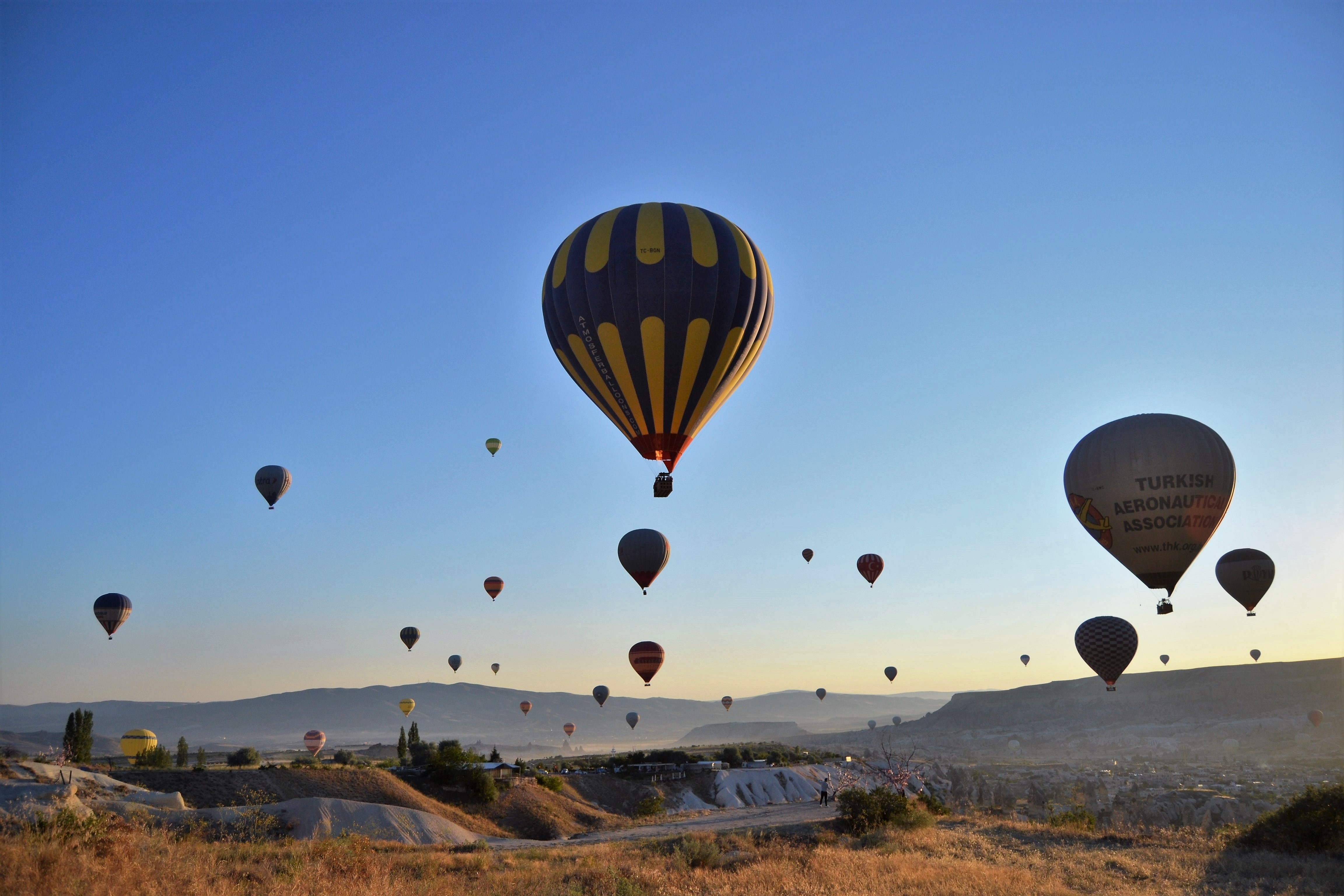 Бесплатное фото Воздушные шары в Каппадокии