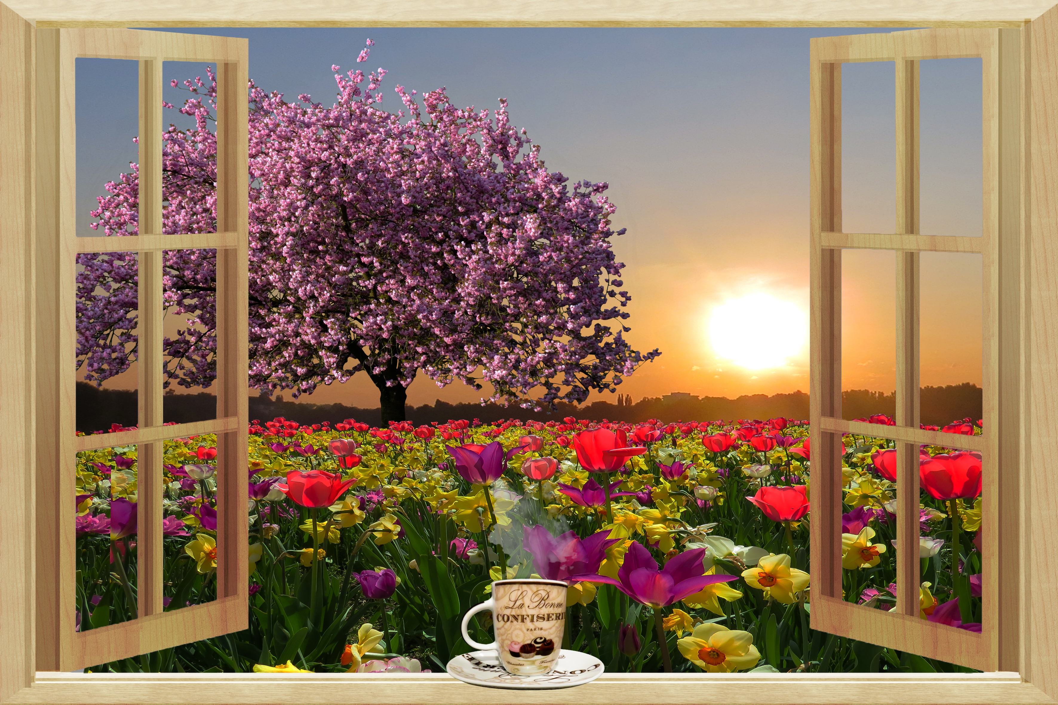 Картинки с добрым утром весенний пейзаж. Пейзаж вид из окна. Пейзаж в окне. Красивый вид из окна на природу. Весенний пейзаж из окна.