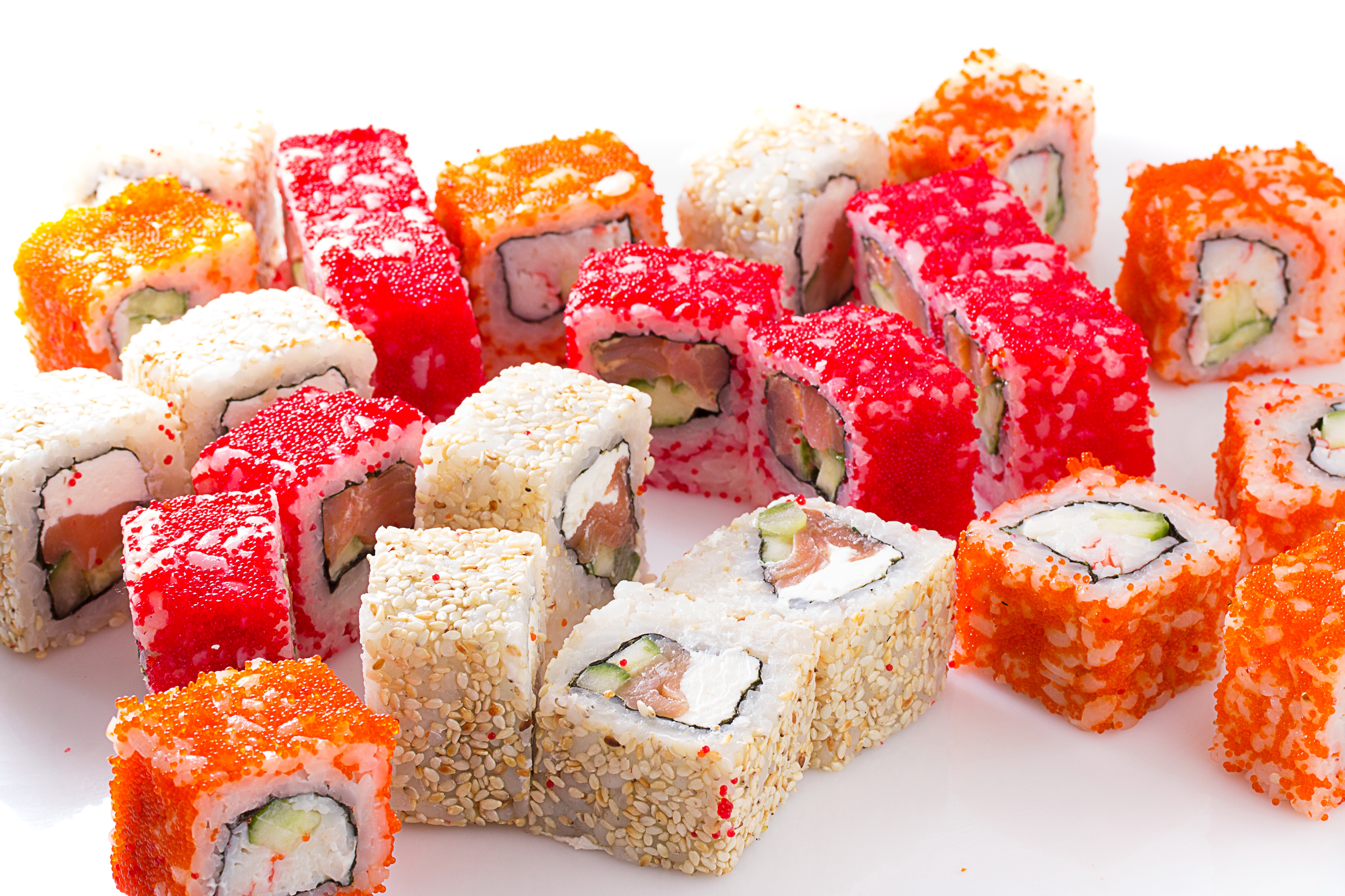 Wallpapers sushi rice japanese food on the desktop