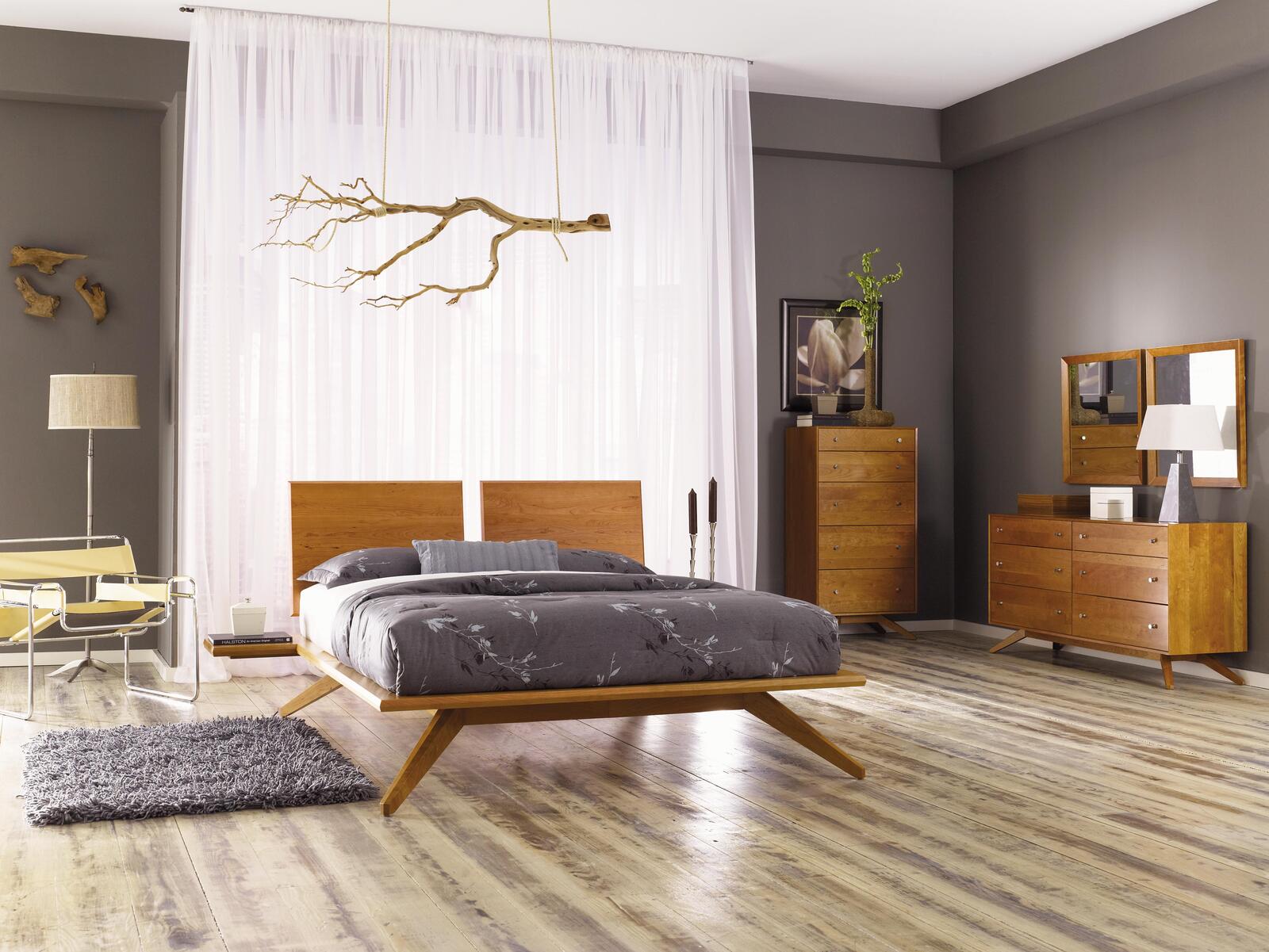 Wallpapers bedroom design furniture on the desktop