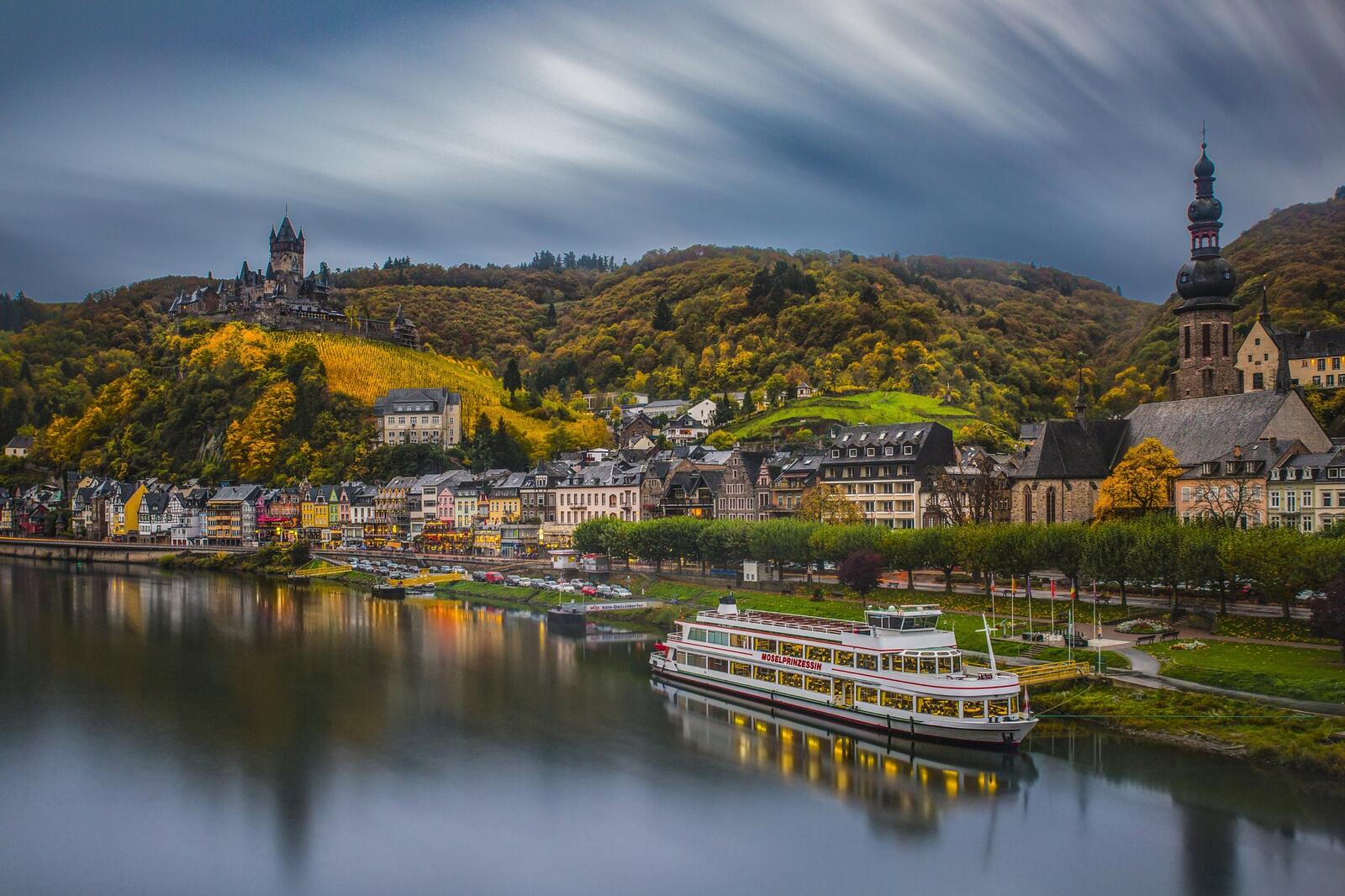 Wallpapers Cochem Germany Cochem Moselle river on the desktop