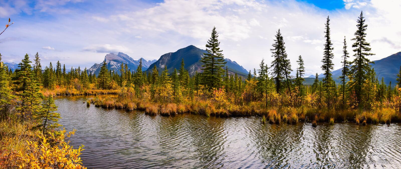 Wallpapers Banff National Park Canada mountains on the desktop