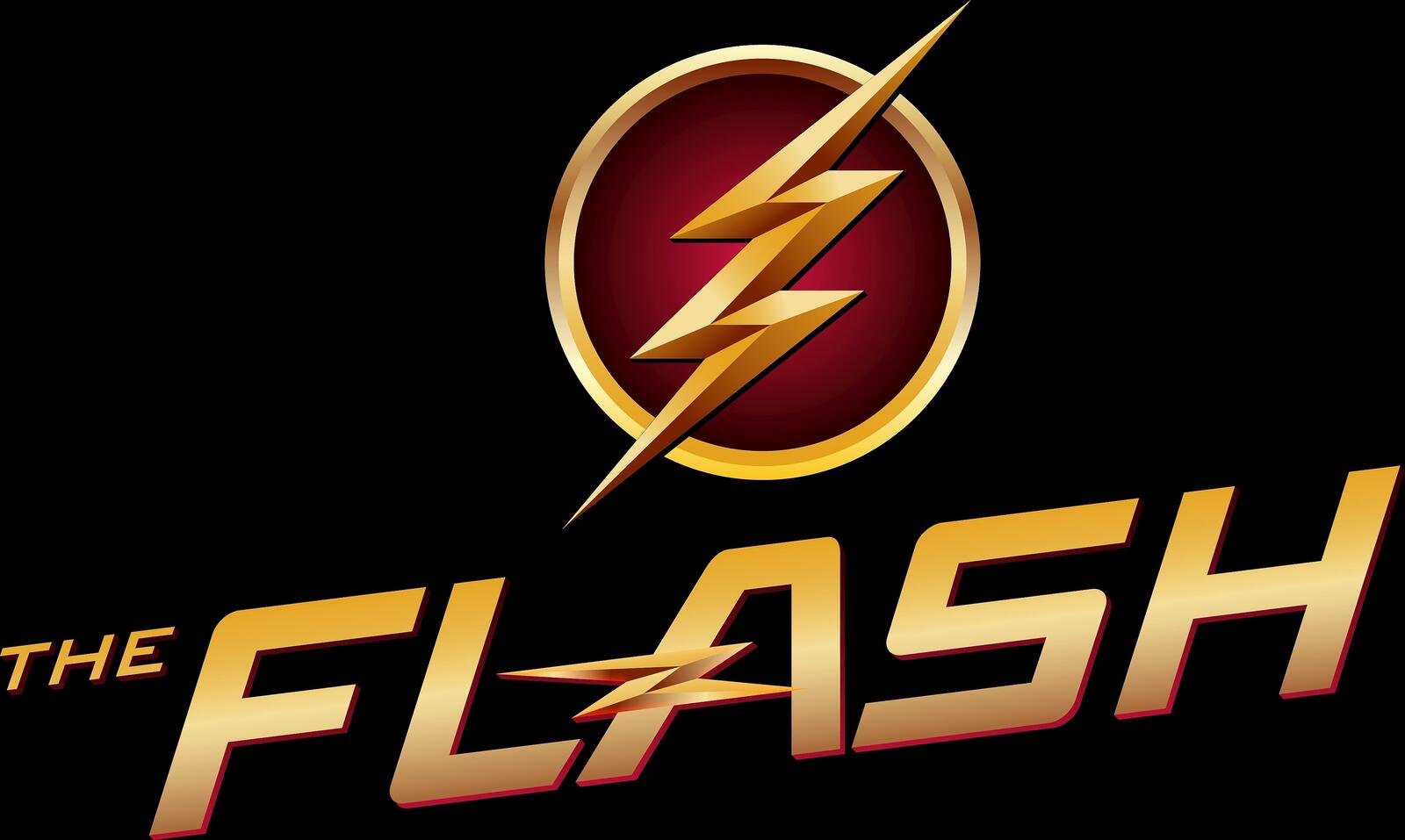 Wallpapers flash TV show logo on the desktop