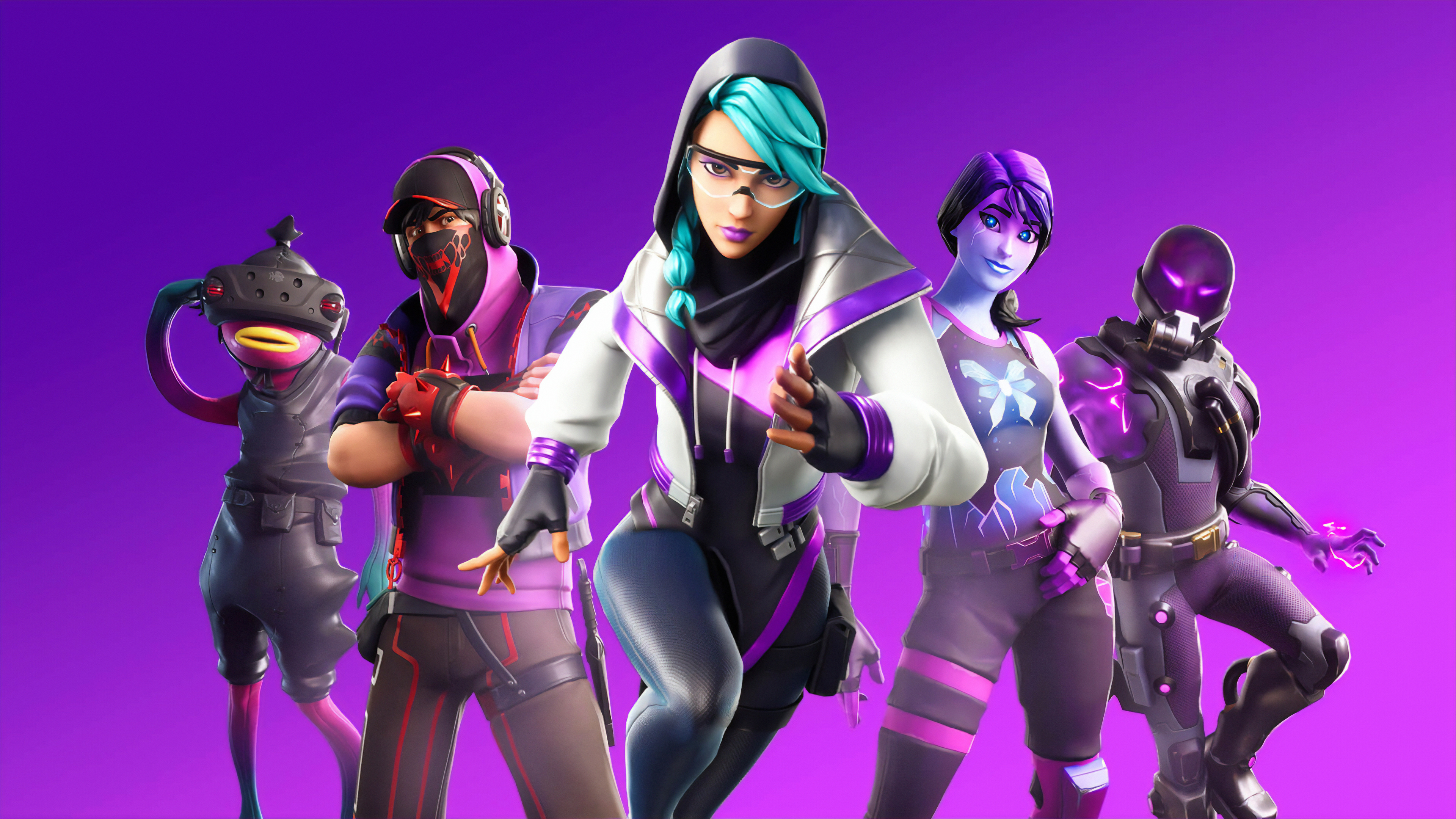 Wallpapers Fortnite game computer graphics on the desktop