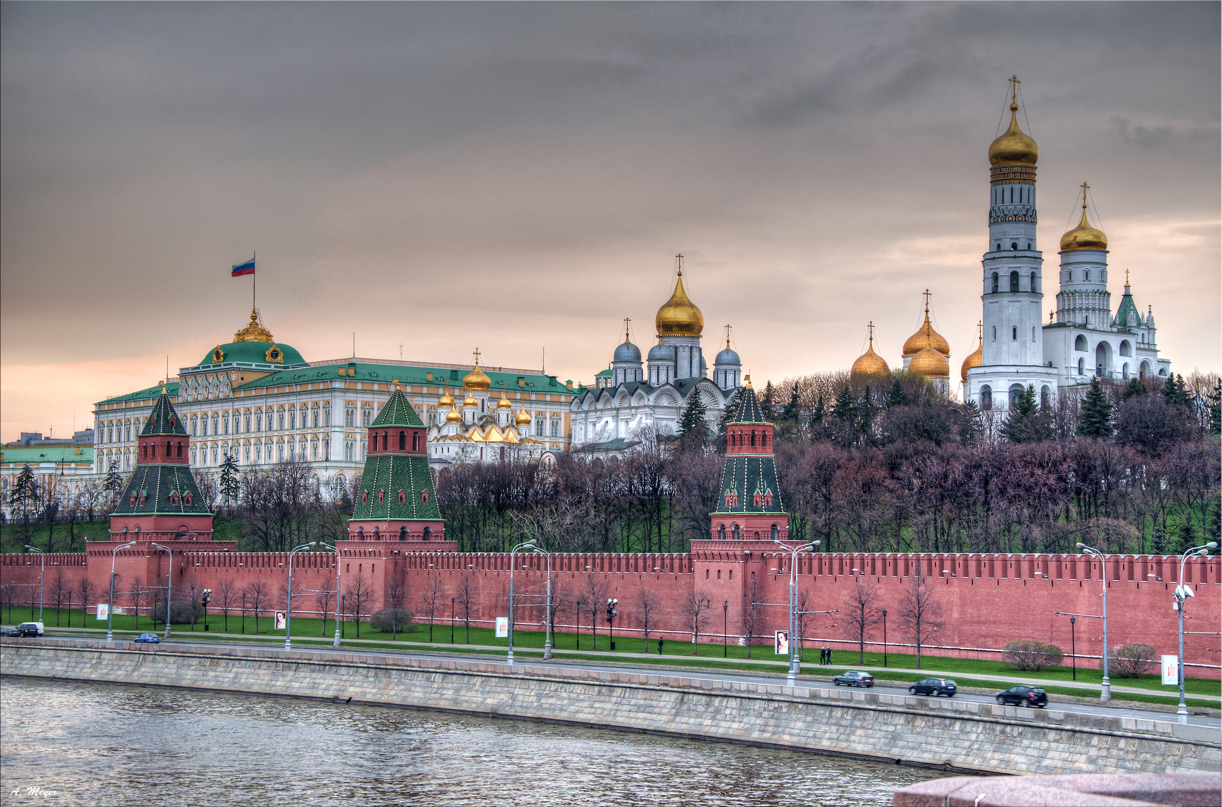 桌面上的壁纸莫斯科 俄罗斯 克里姆林宫