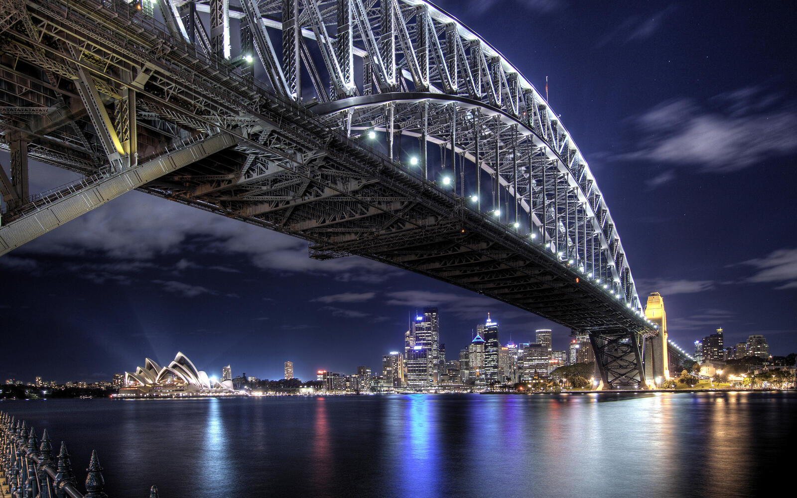 Обои Australia Sydney Harbour Bridge Мост Харбор Бридж на рабочий стол