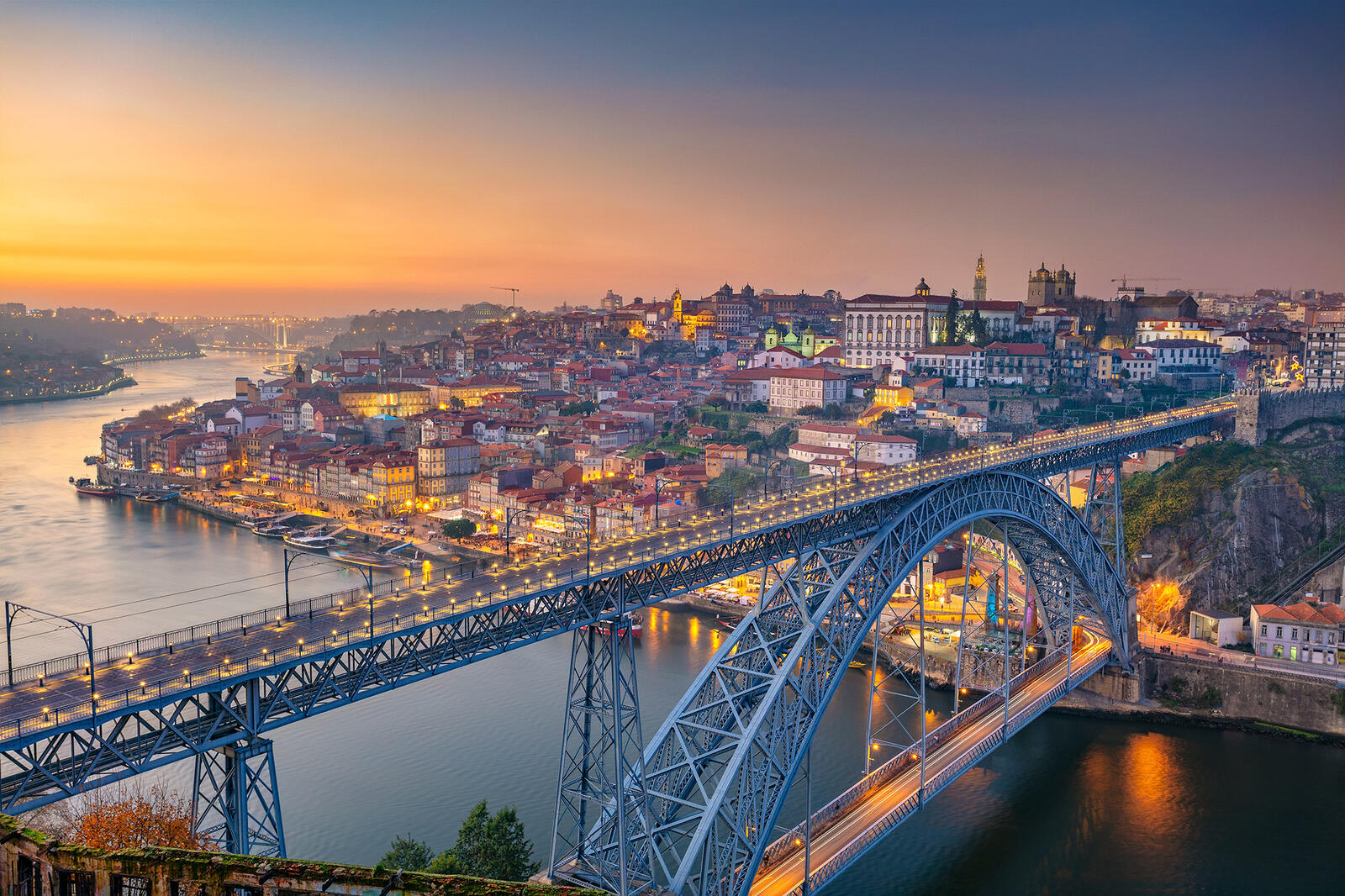 Wallpapers Portugal Porto city landscape on the desktop