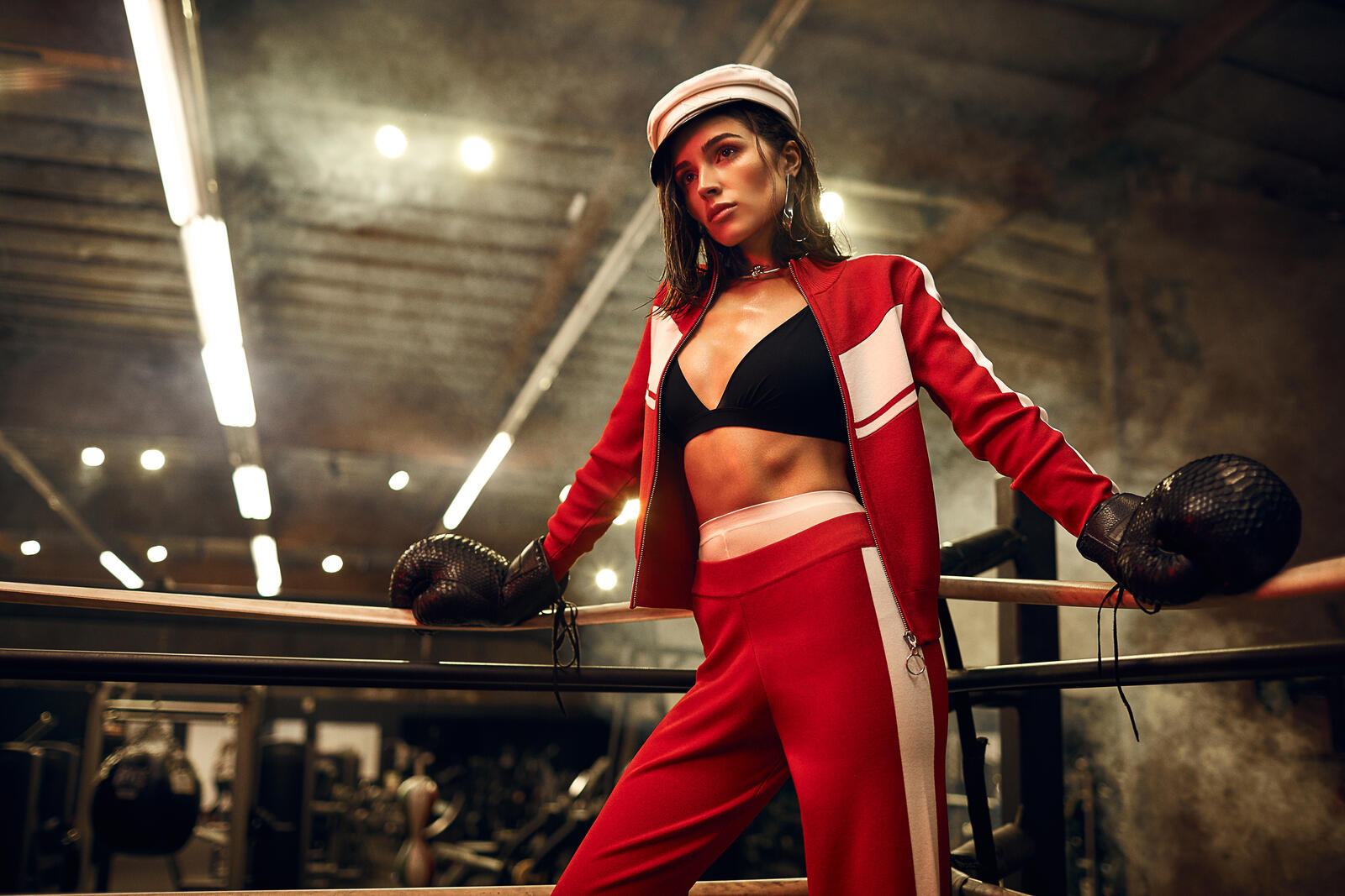 Wallpapers Olivia Culpo girls boxing on the desktop