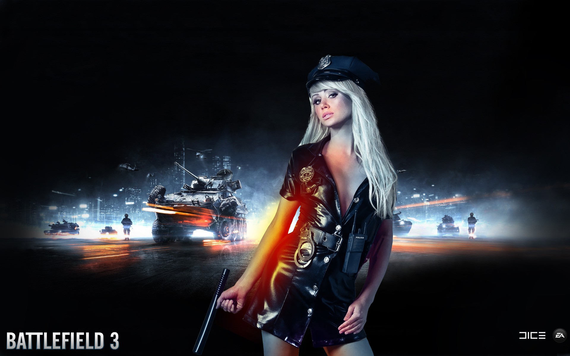 Фото Battlefield 3 постер заставка - бесплатные картинки на Fonwall.