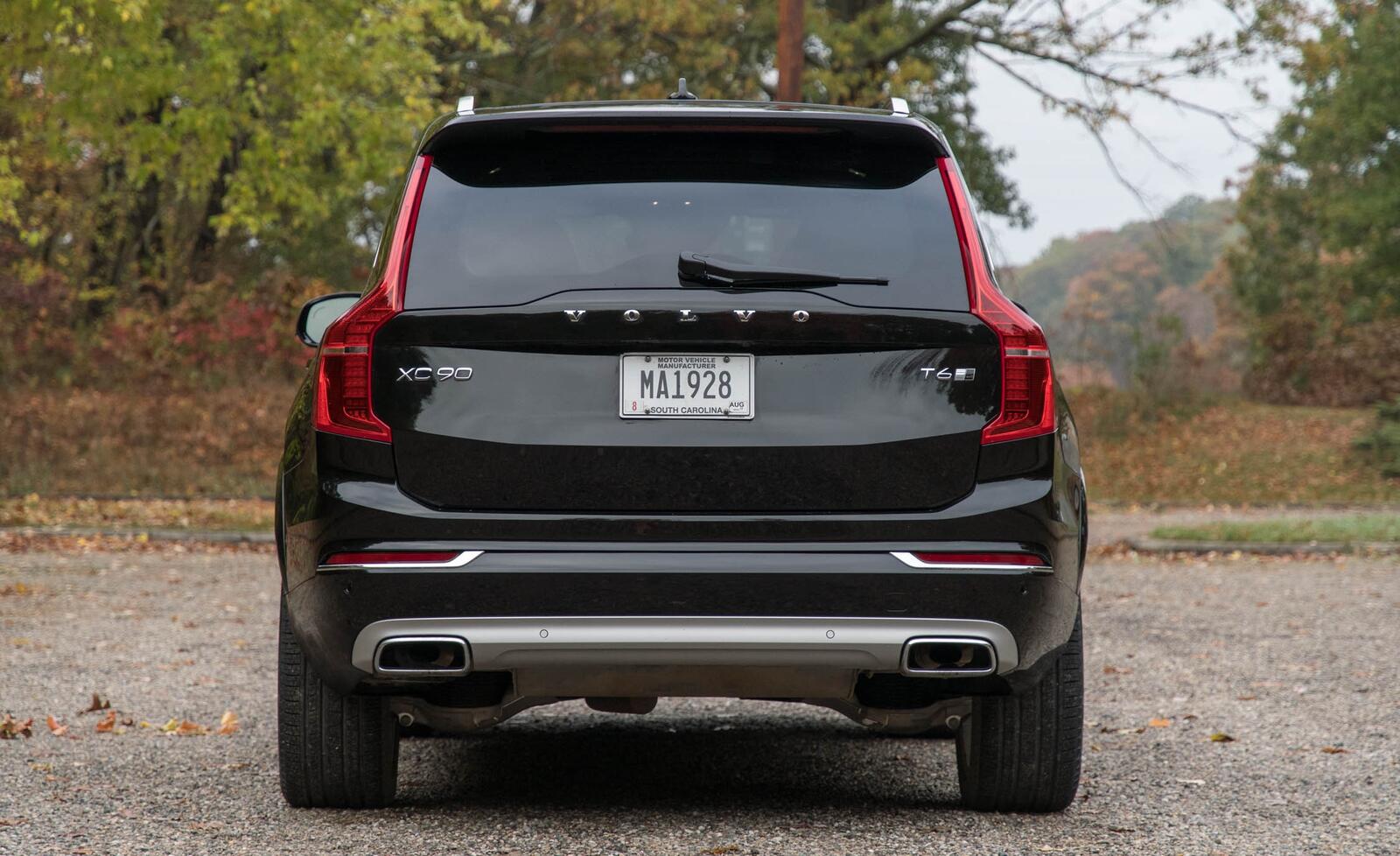 Wallpapers volvo cx90 suv cars back view on the desktop