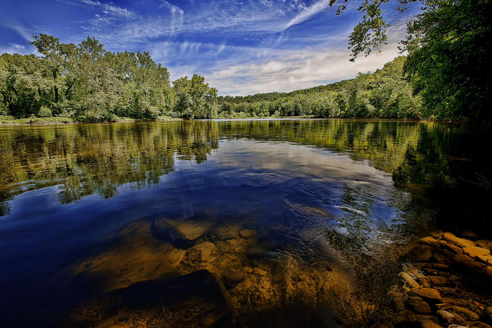 Обои Shenandoah River State Park Front Royal Virginia на рабочий стол