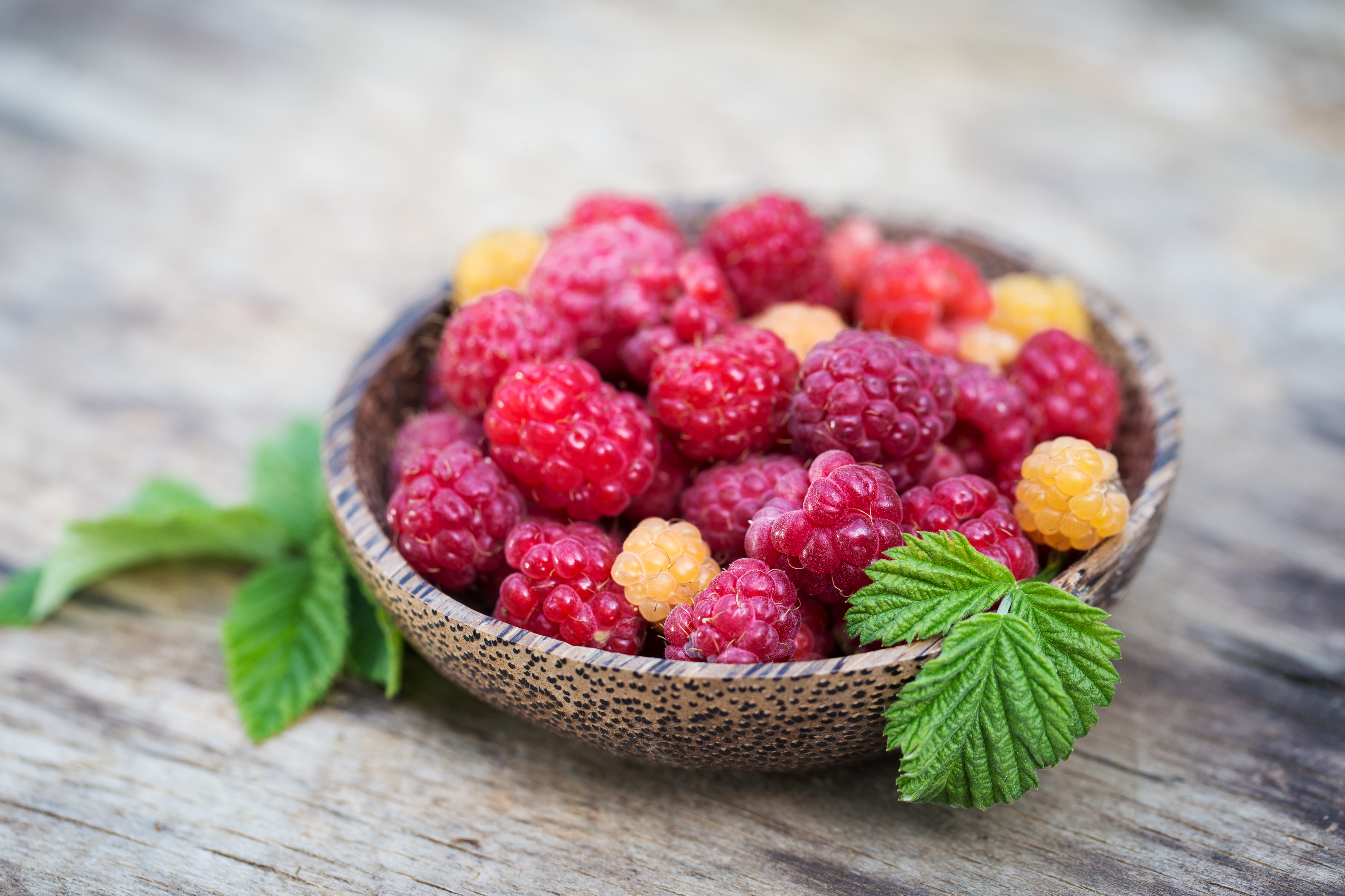 Wallpapers berry delicious berry Ripe raspberries on the desktop