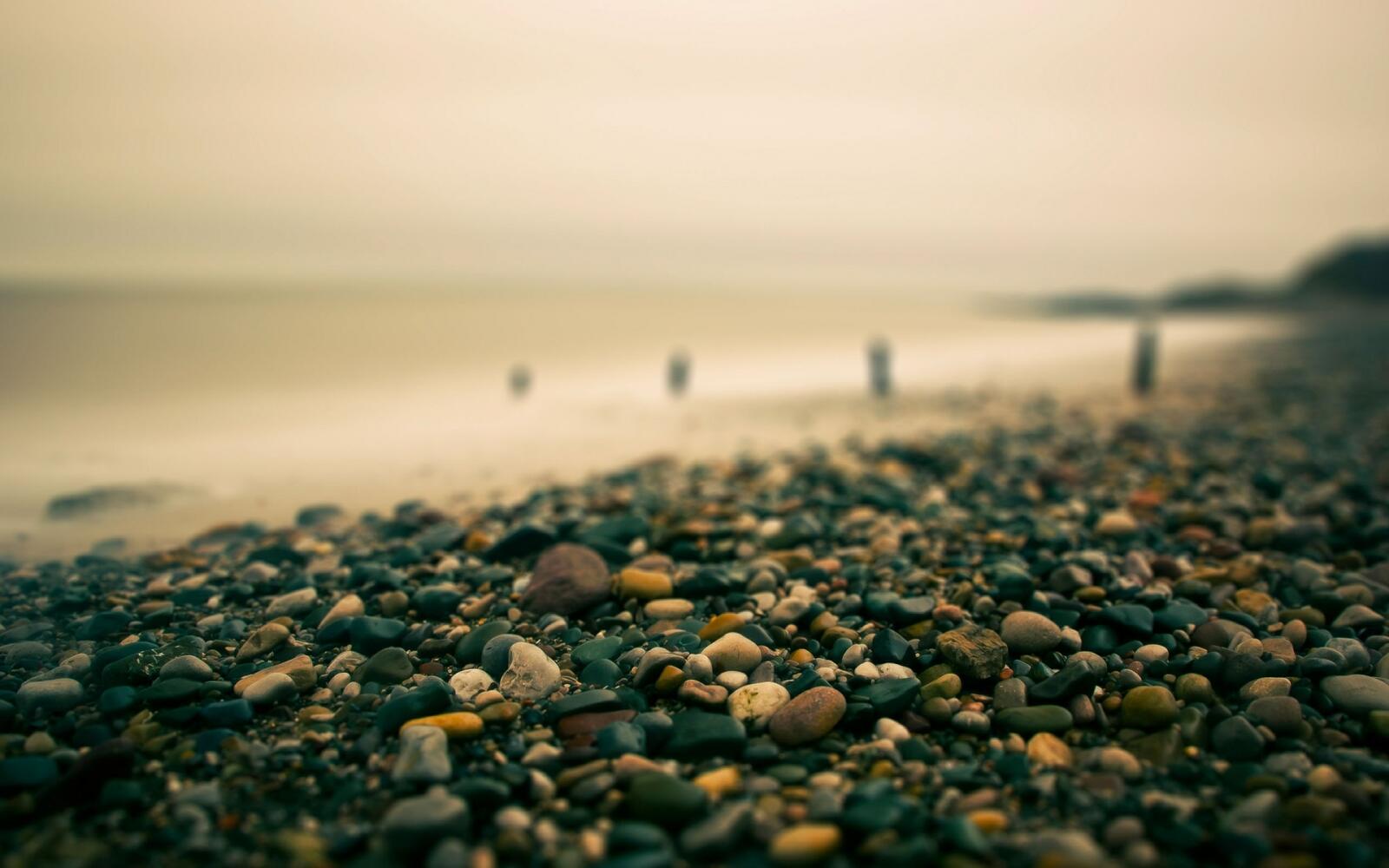 Wallpapers landscapes pebbles water on the desktop