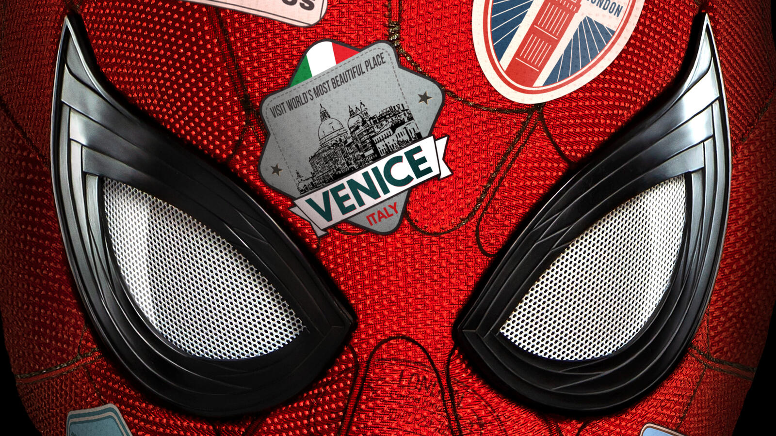 Wallpapers spiderman far from home close-up superheroes on the desktop