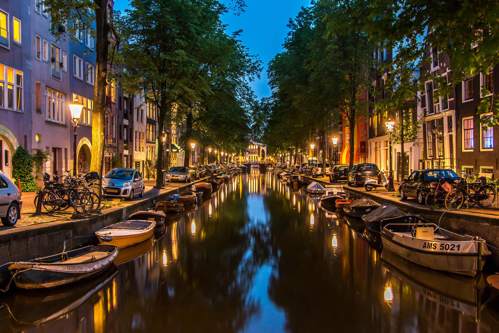 Бесплатное фото Улицы Амстердама