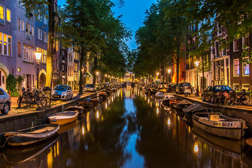 阿姆斯特丹的街道