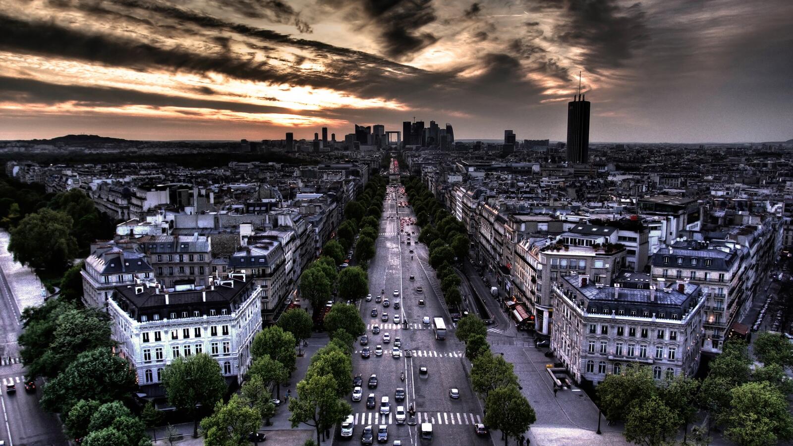 Обои париже город городской пейзаж на рабочий стол