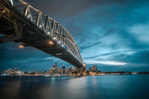 Big bridge in Sydney