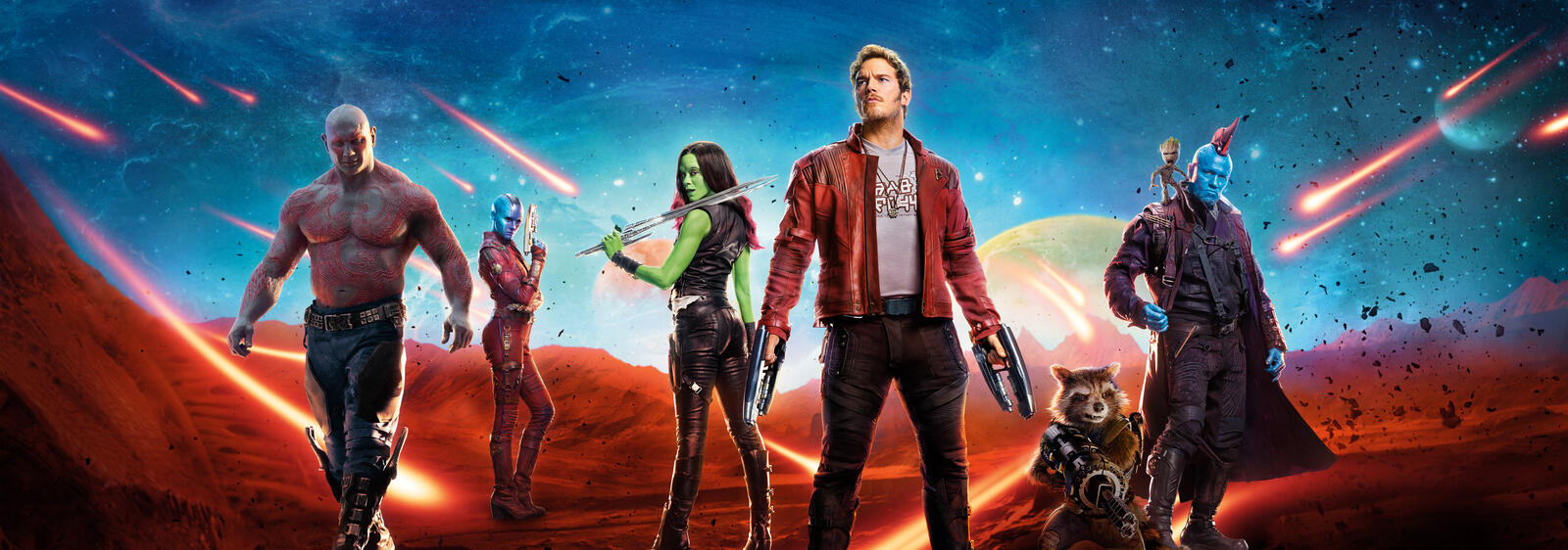 Wallpapers Guardians of the Galaxy Part 2 2017 banner fantasy on the desktop