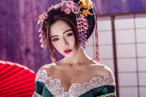 pretty geisha