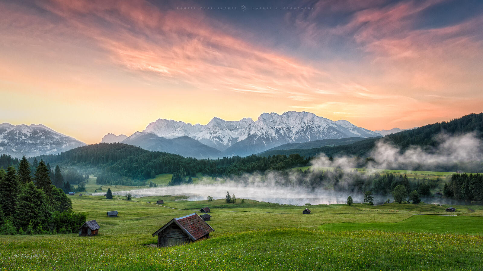 Wallpapers mountains Germany Geroldsee on the desktop