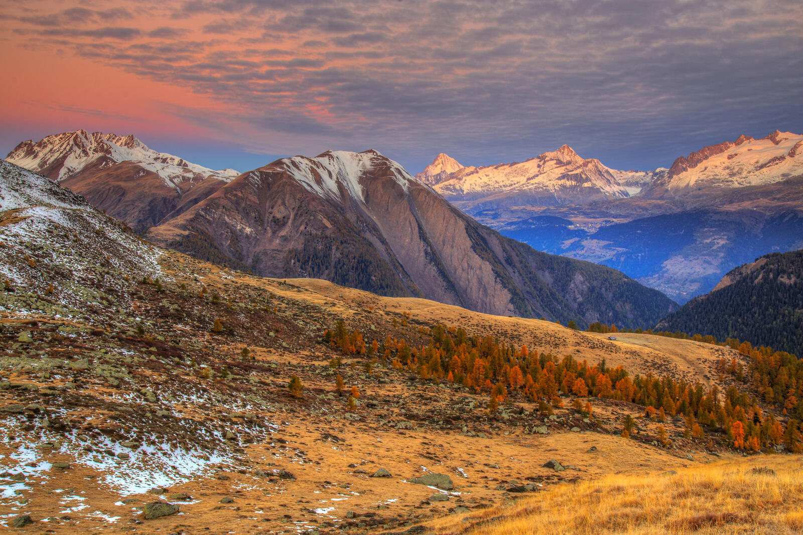 Бесплатное фото Красивые горы Швейцарии