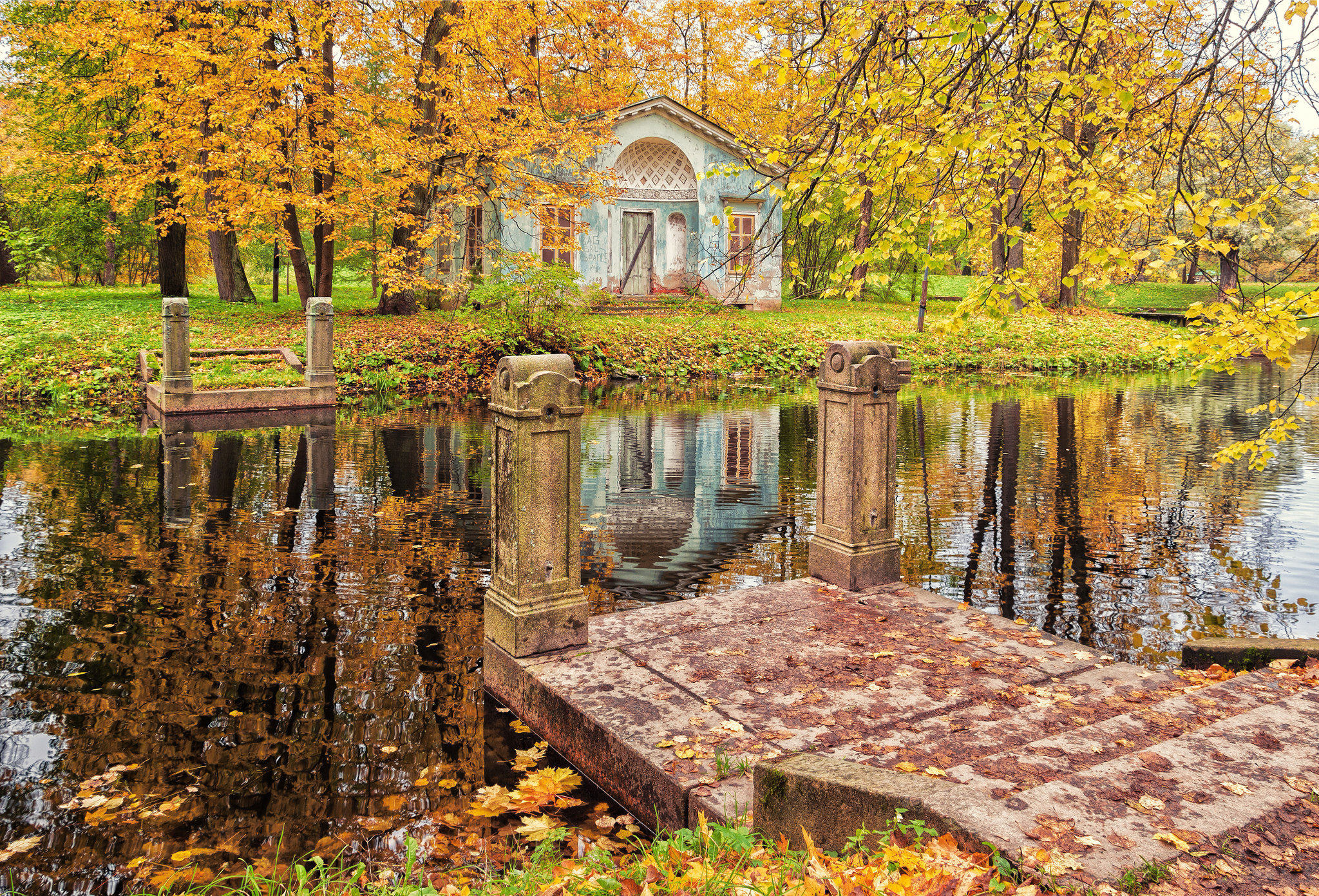пушкин александровский парк