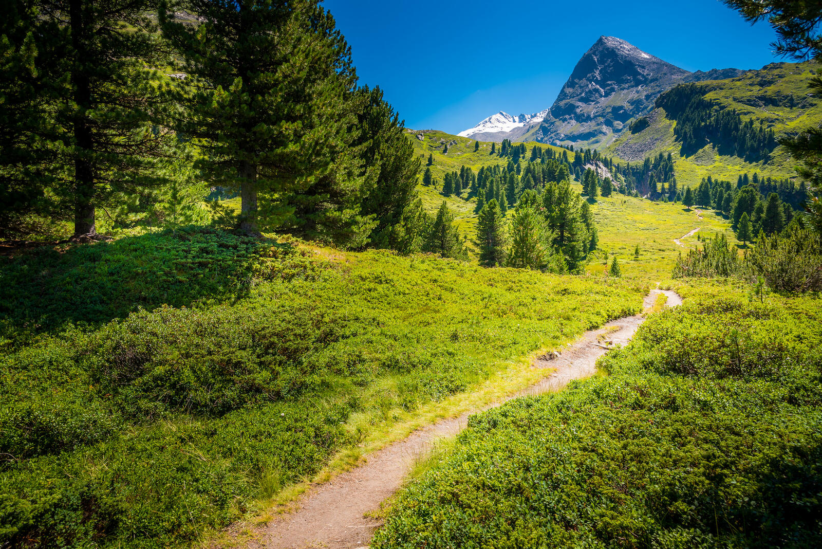Wallpapers footpath Austria mountains on the desktop