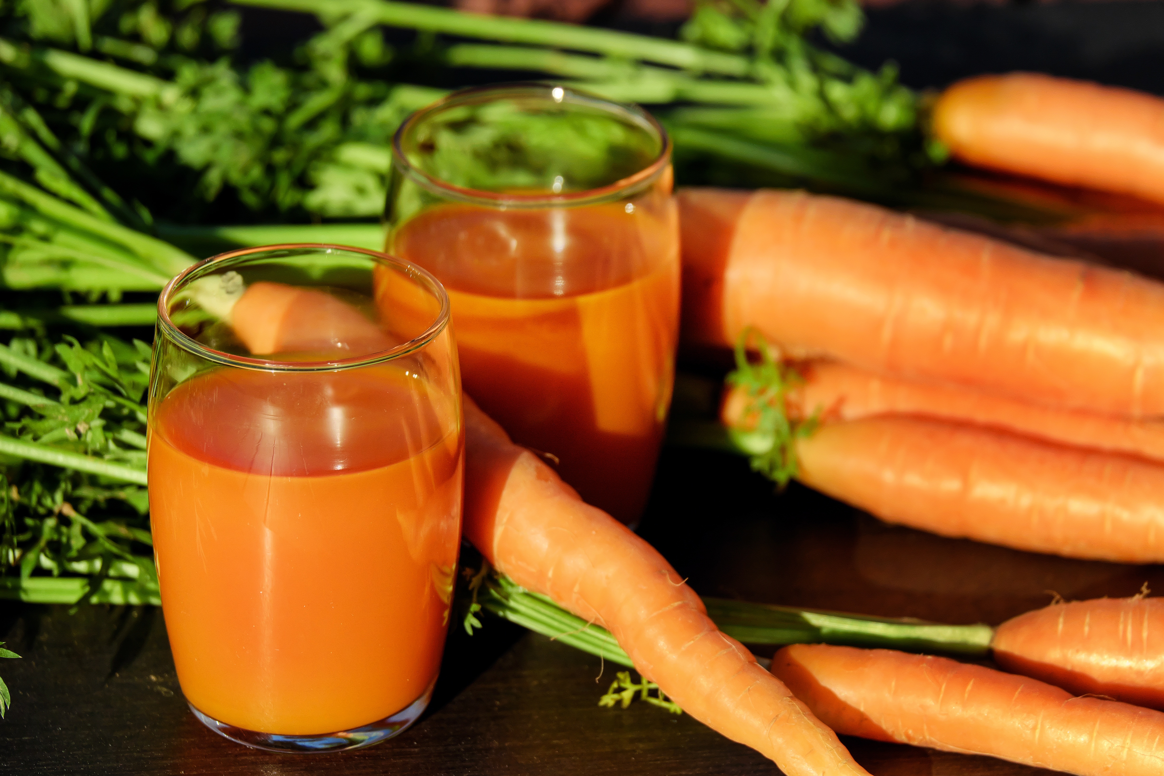 Обои морковный сок морковь напитки на рабочий стол