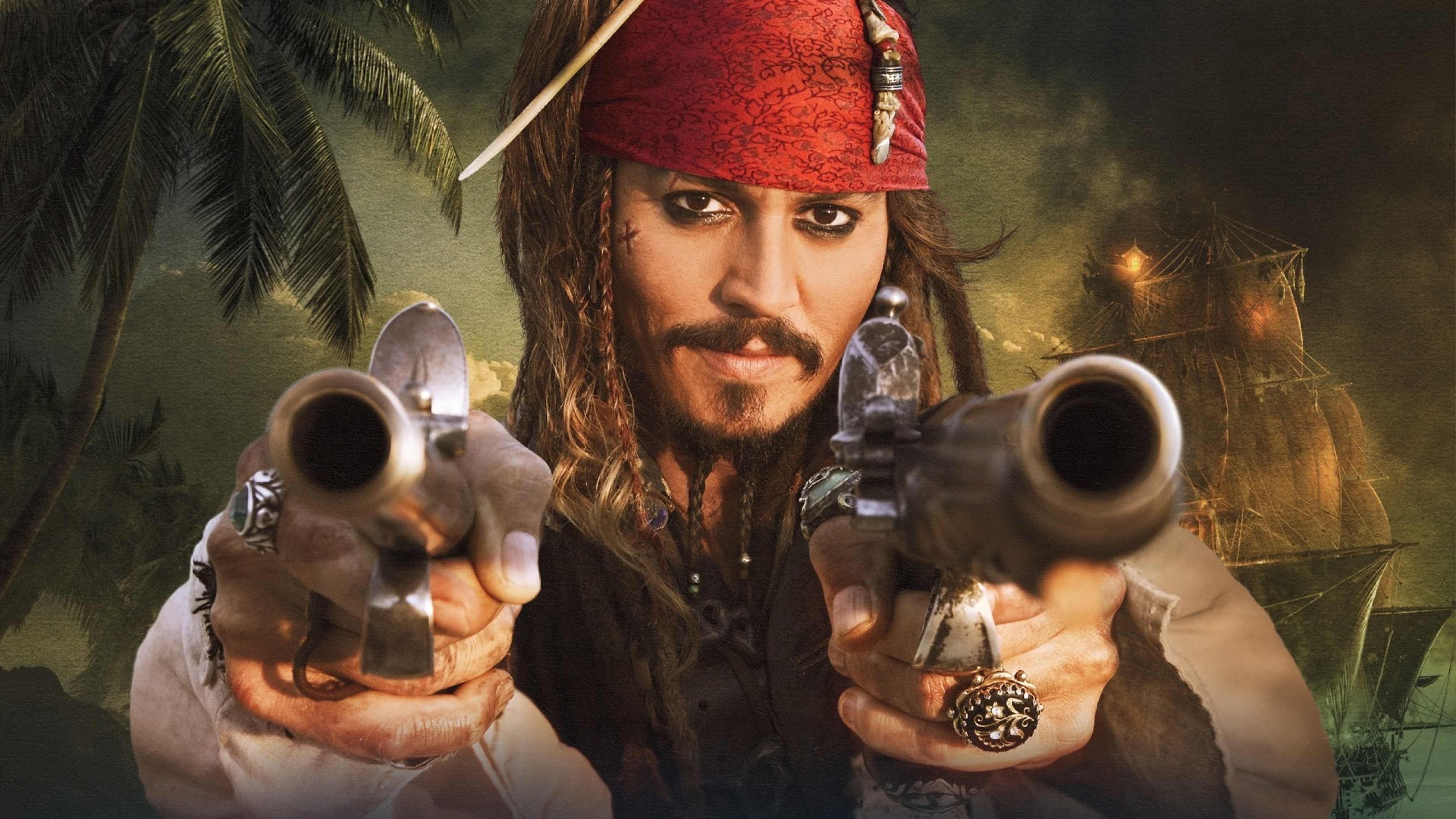 Wallpapers Jack Sparrow pirate smart guy on the desktop