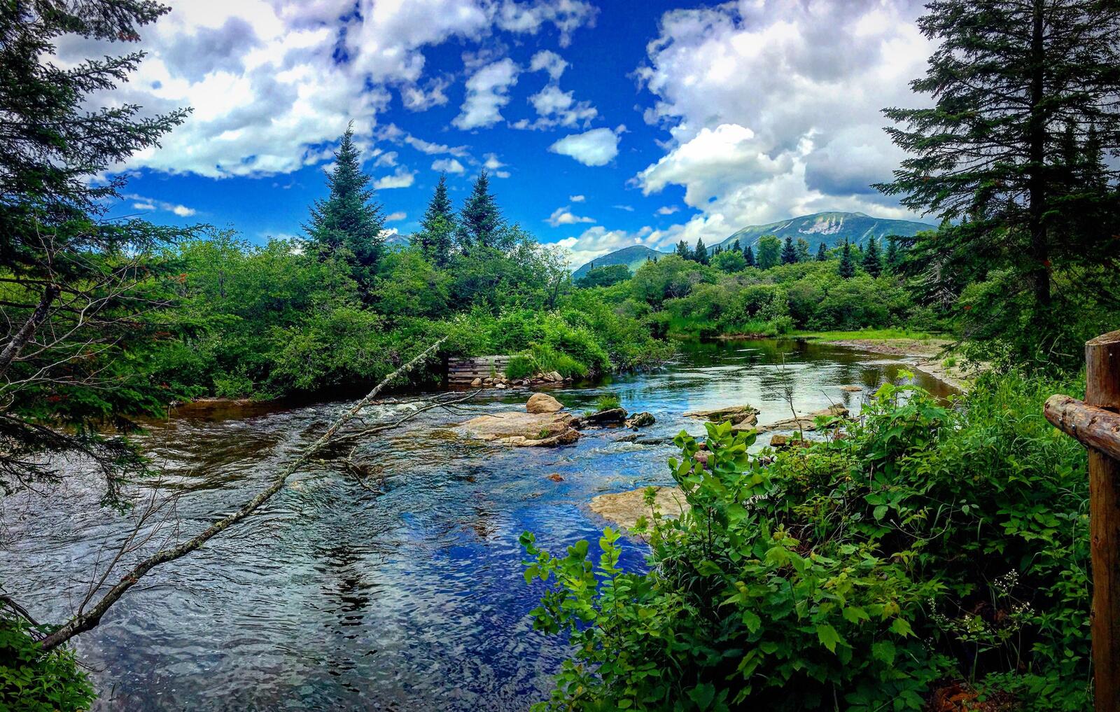 Wallpapers Baxter State Park Maine State Park river on the desktop