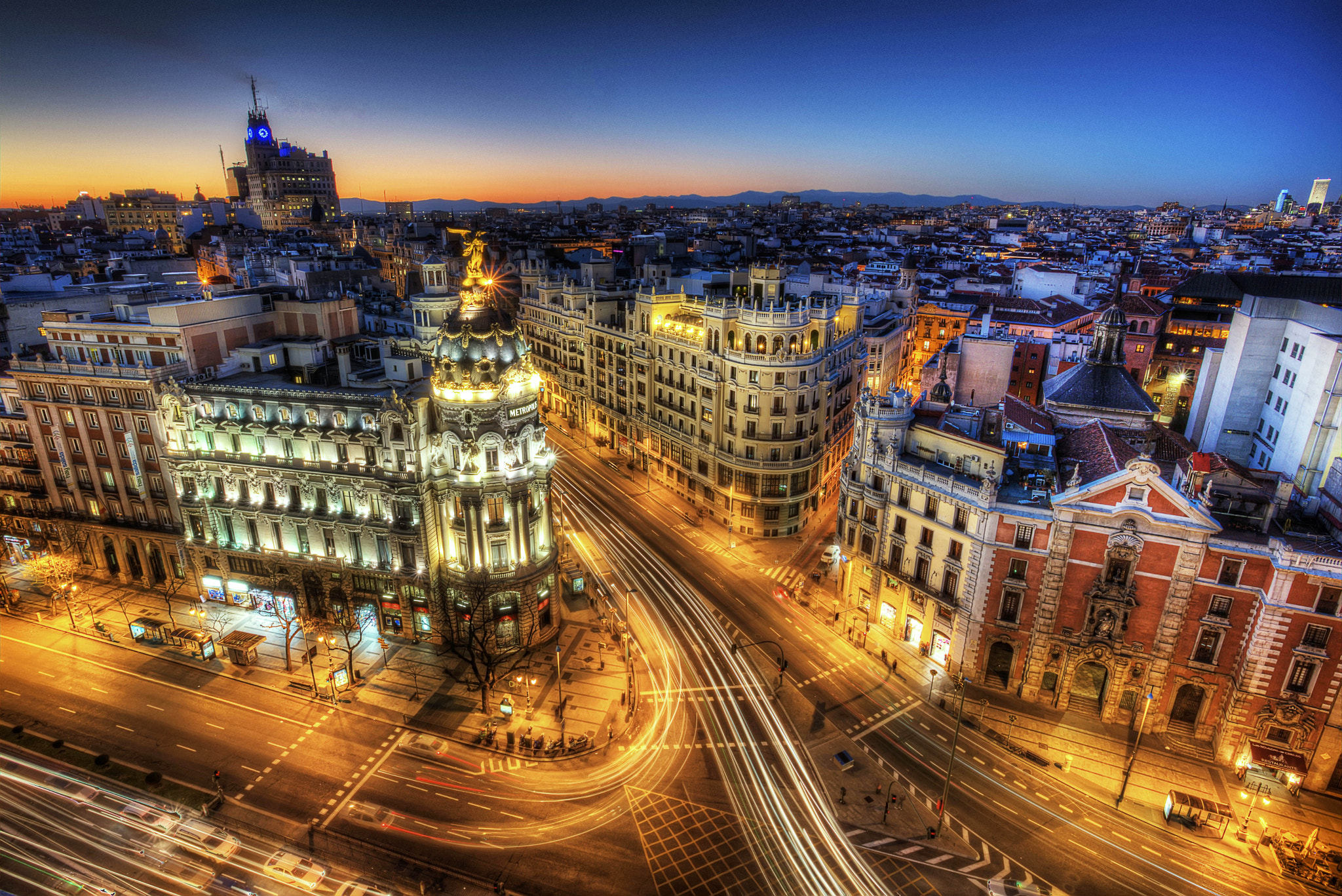 Madrid-Spain-Calle-Gran-via
