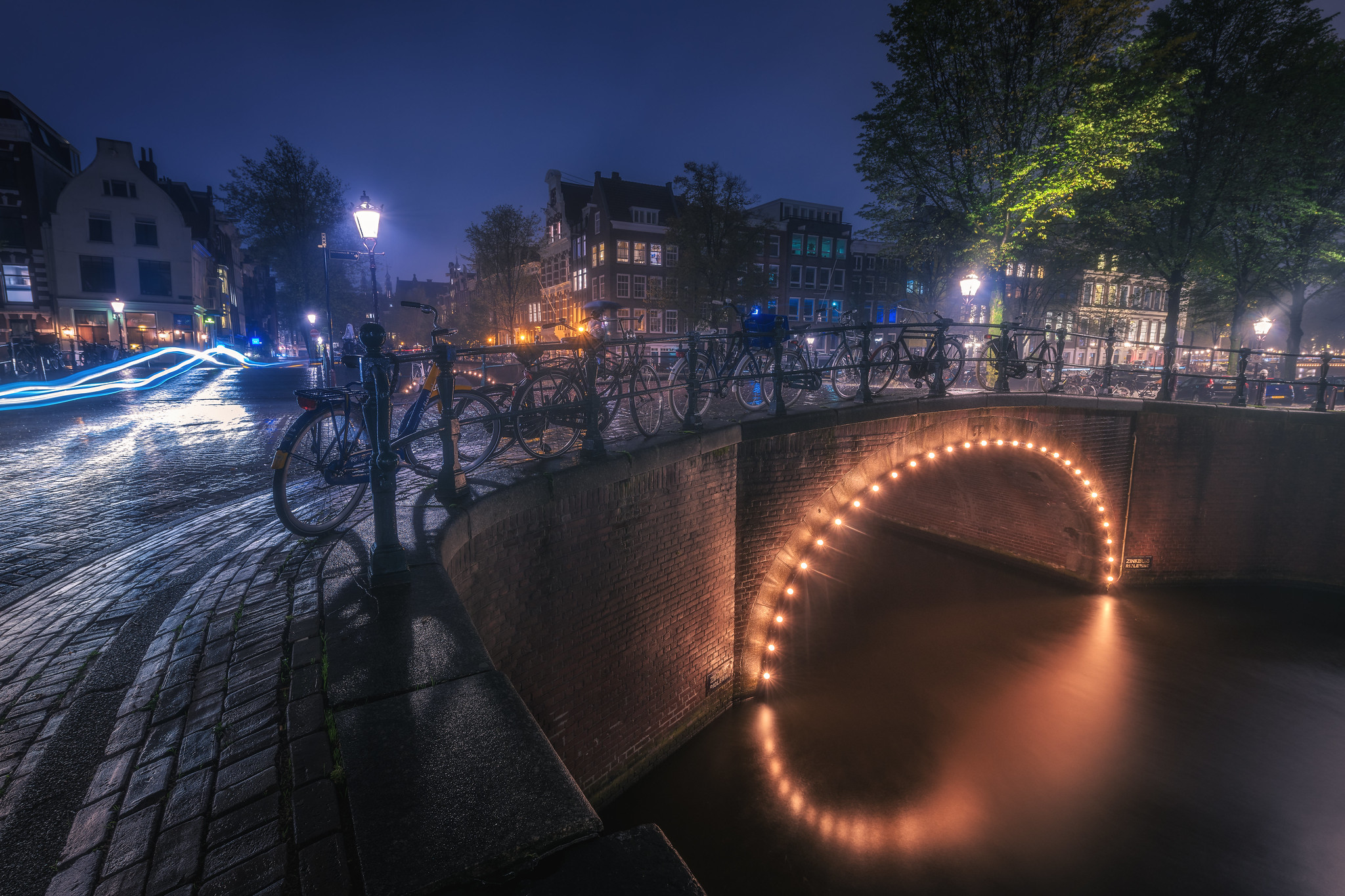 Photo free Holland, city, lights