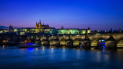 The river in Prague