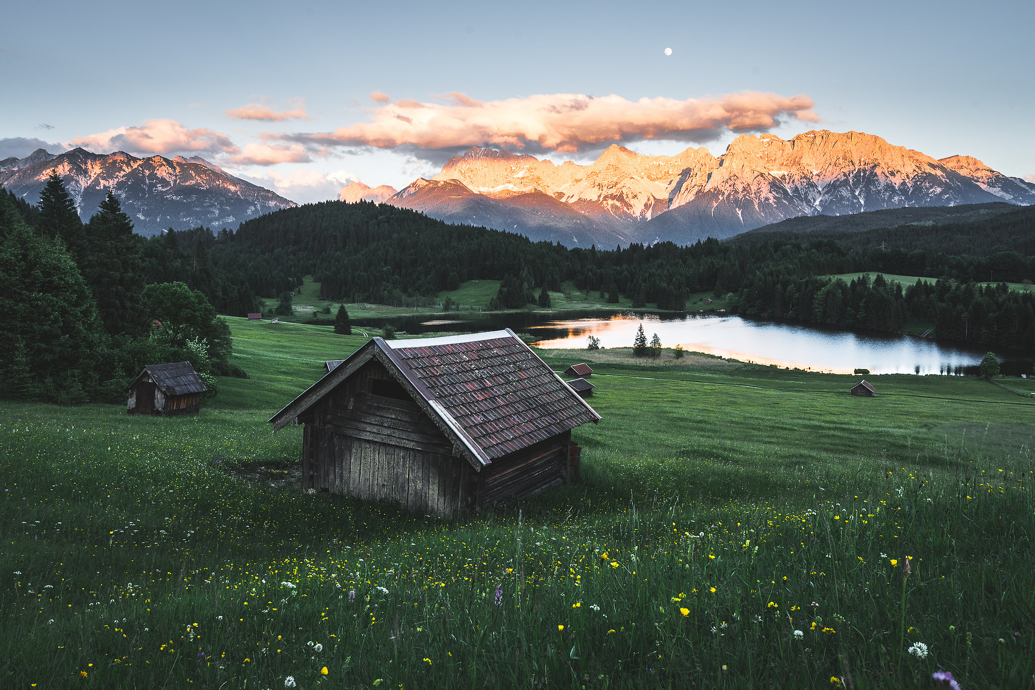 Wallpapers South Tyrol Bavaria Alps on the desktop