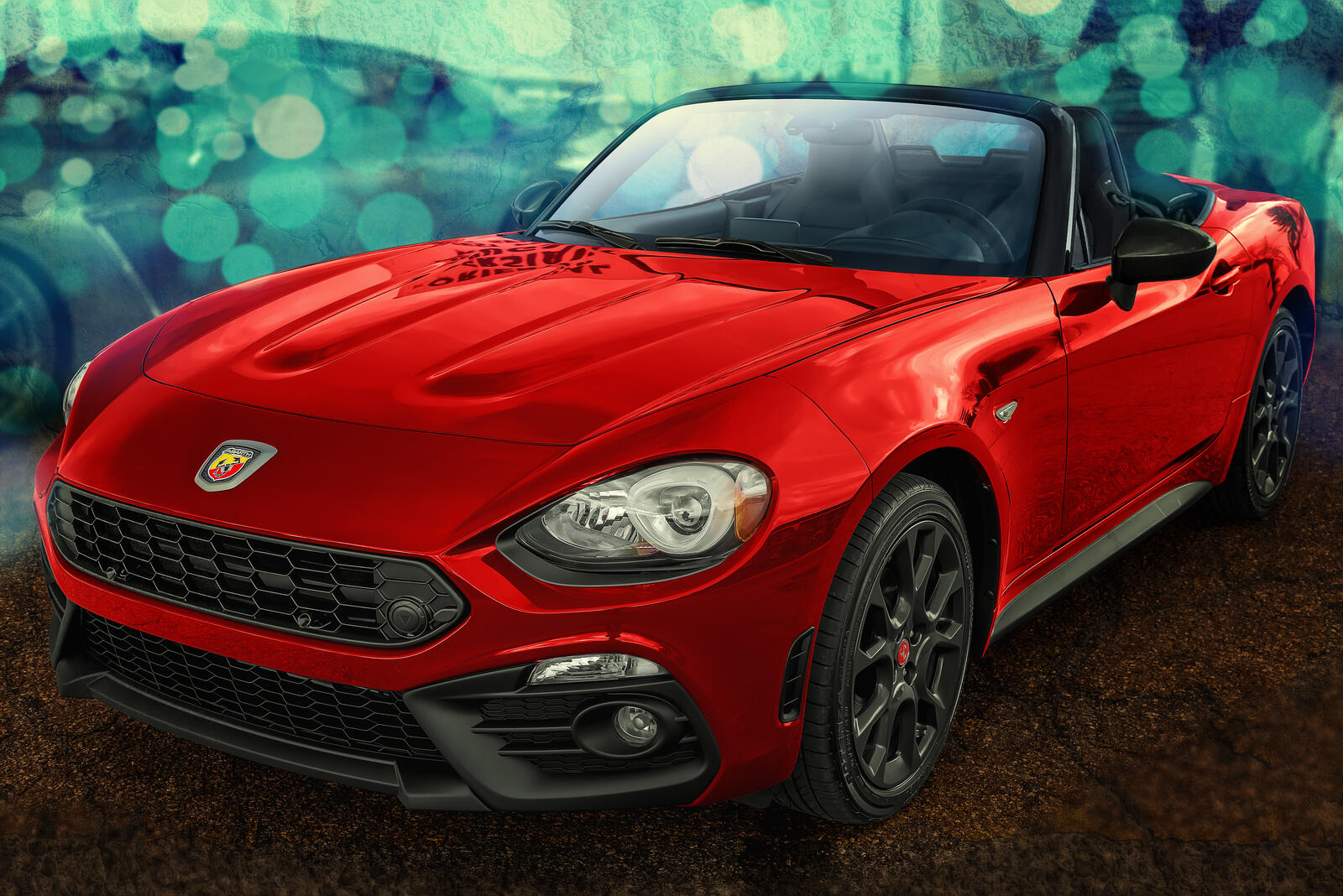 Wallpapers 24 spider 124 Spider Abarth Abarth on the desktop