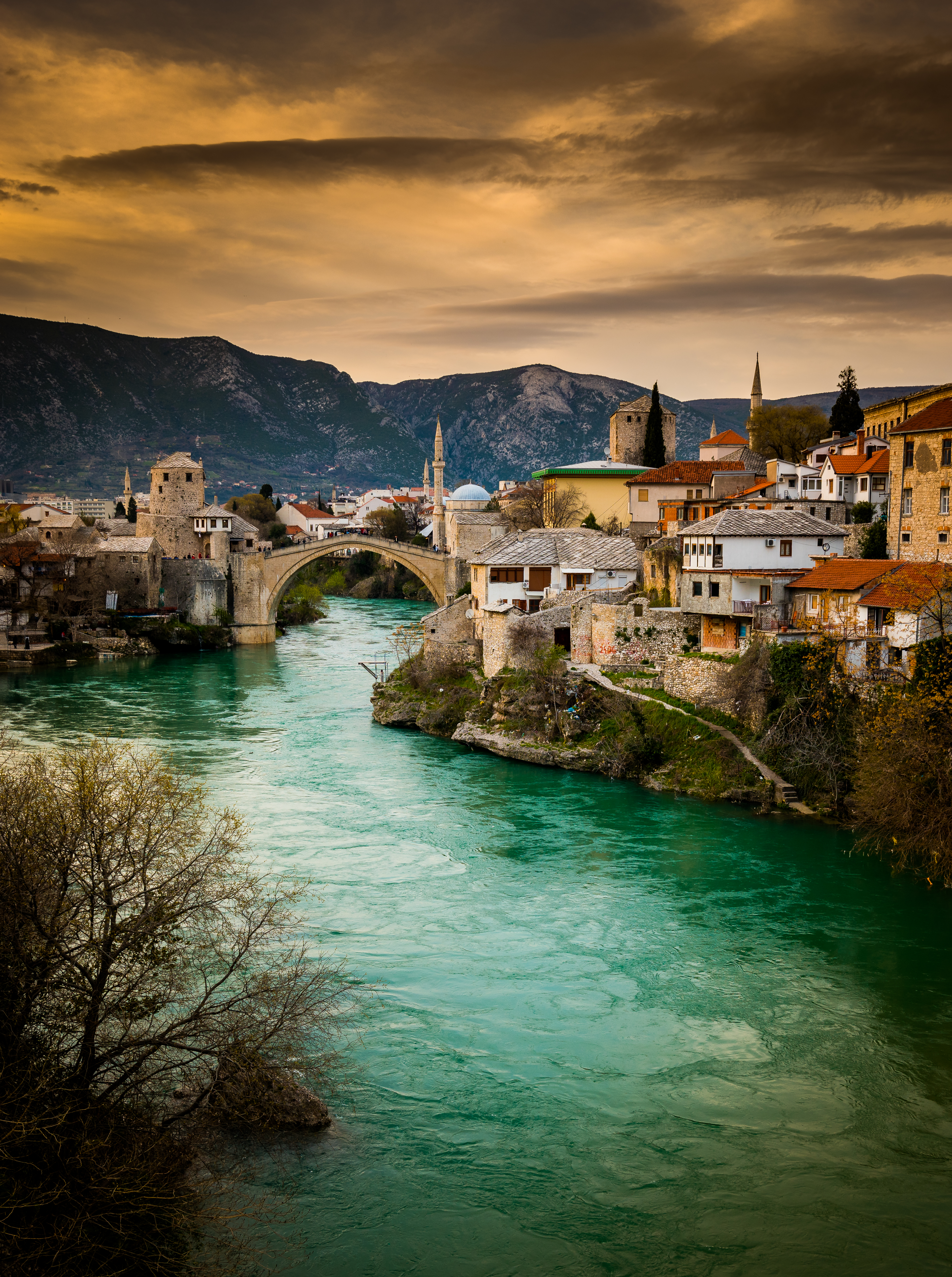 Wallpapers Mostar Bosnia and Herzegovina city on the desktop