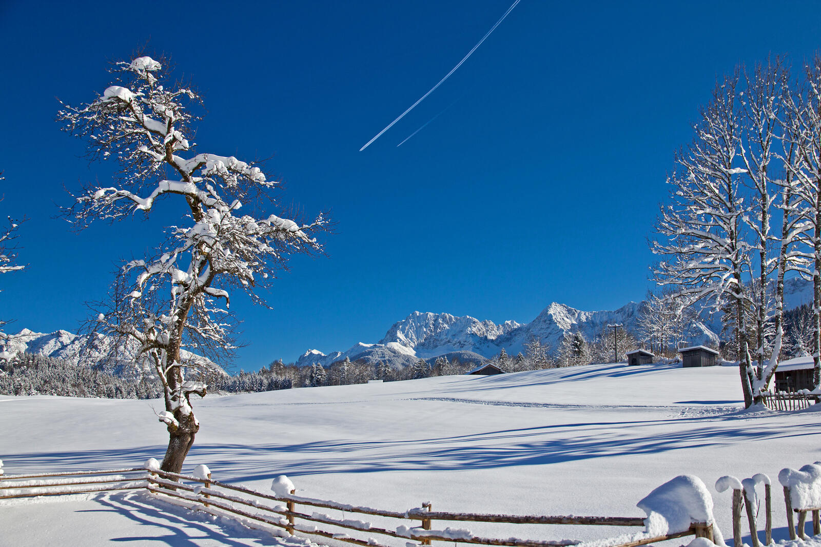 Wallpapers winter South Tyrol Alps on the desktop