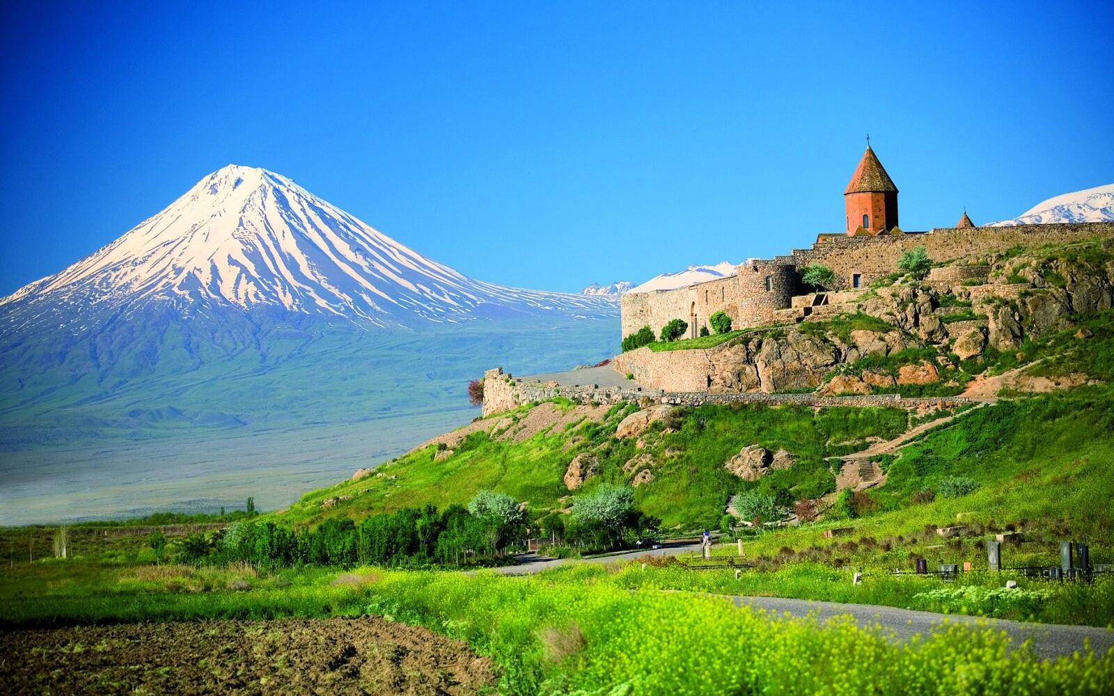 Wallpapers nature landscape mount Ararat on the desktop