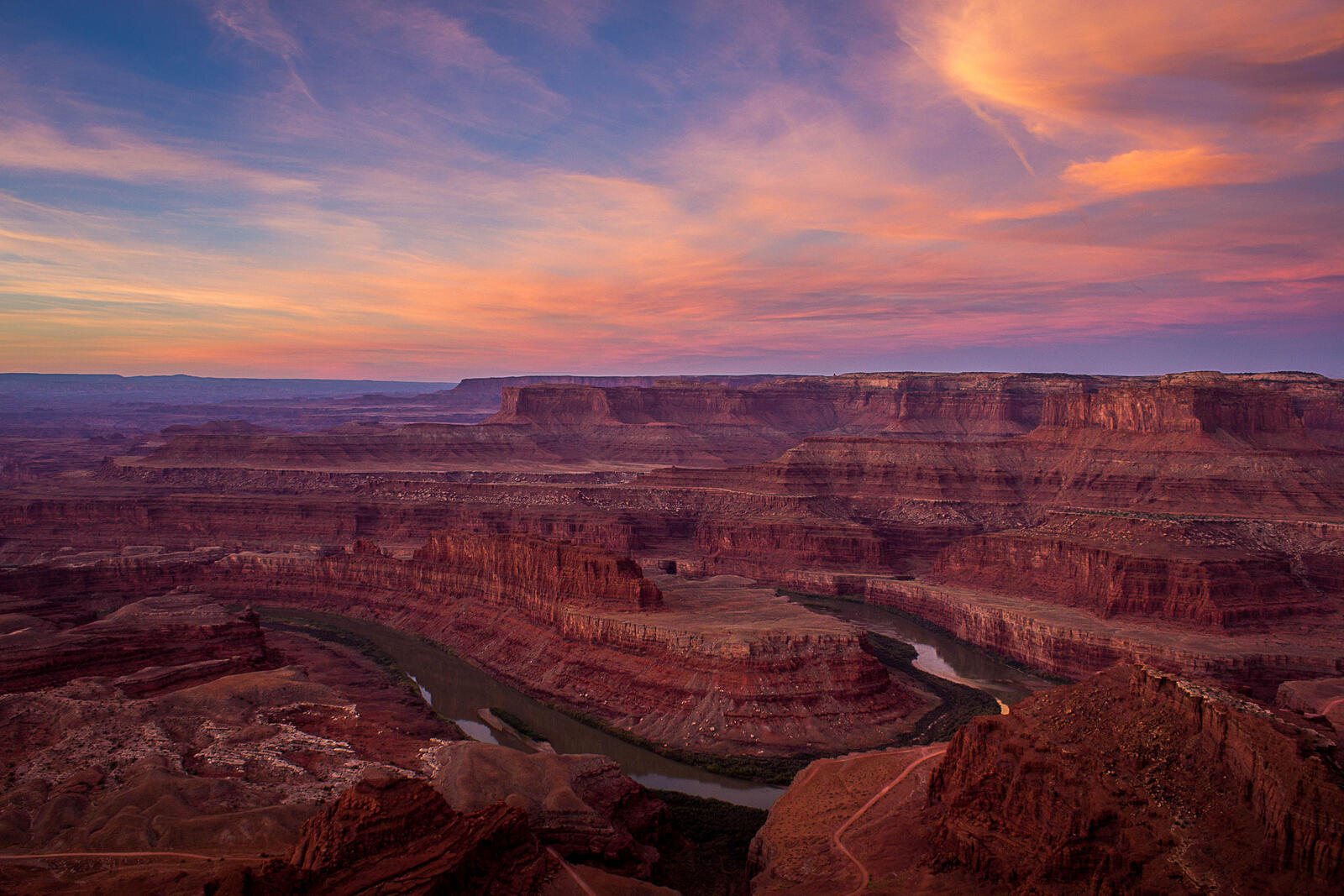 Бесплатное фото Большой каньон с высоты