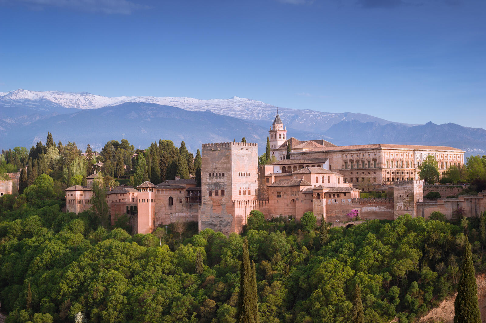 Обои Alhambra Гранада Испания на рабочий стол