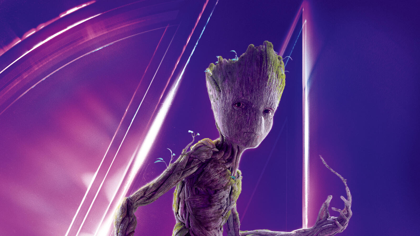 Wallpapers Groot Avengers Infinity War movies 2018 on the desktop