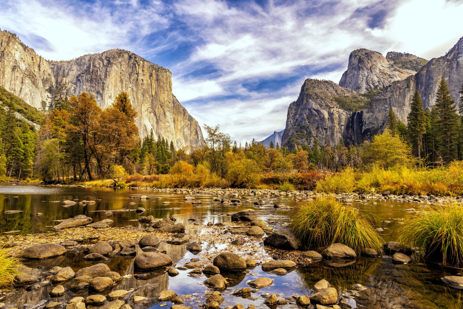 Wallpapers fall Yosemite national Park Yosemite National Park on the desktop