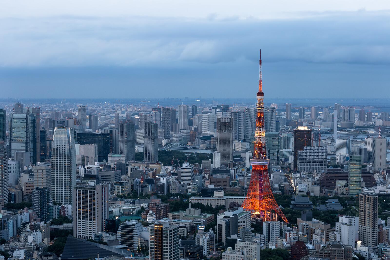 Обои Токио здания город на рабочий стол