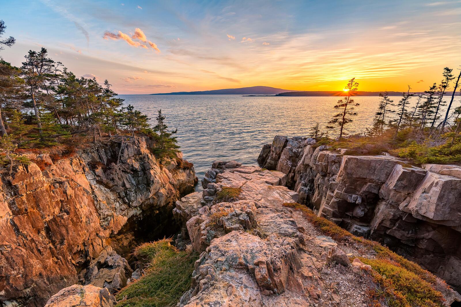 Wallpapers Acadia national Park Maine USA on the desktop